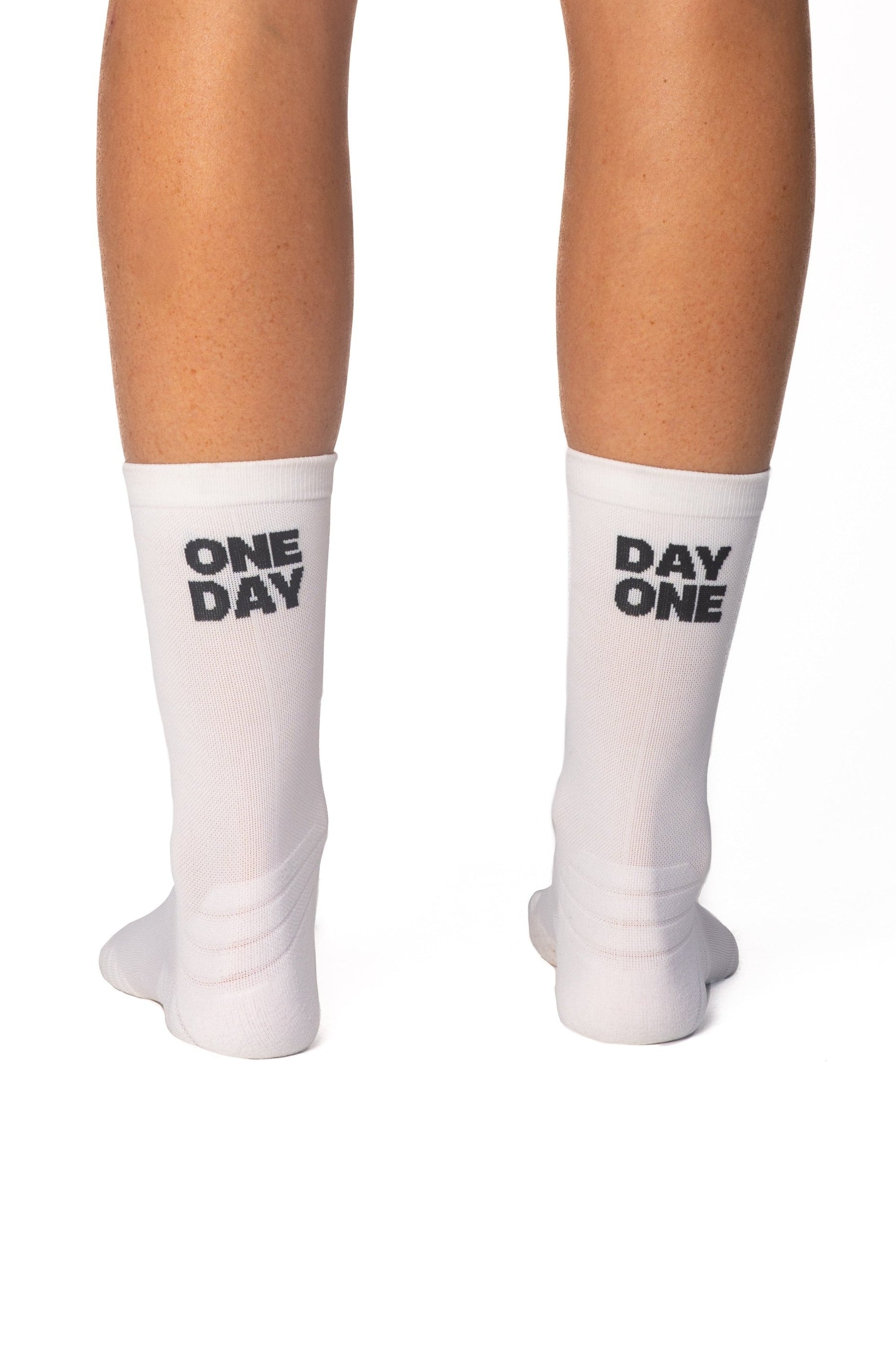 Day One One Day Sock - White