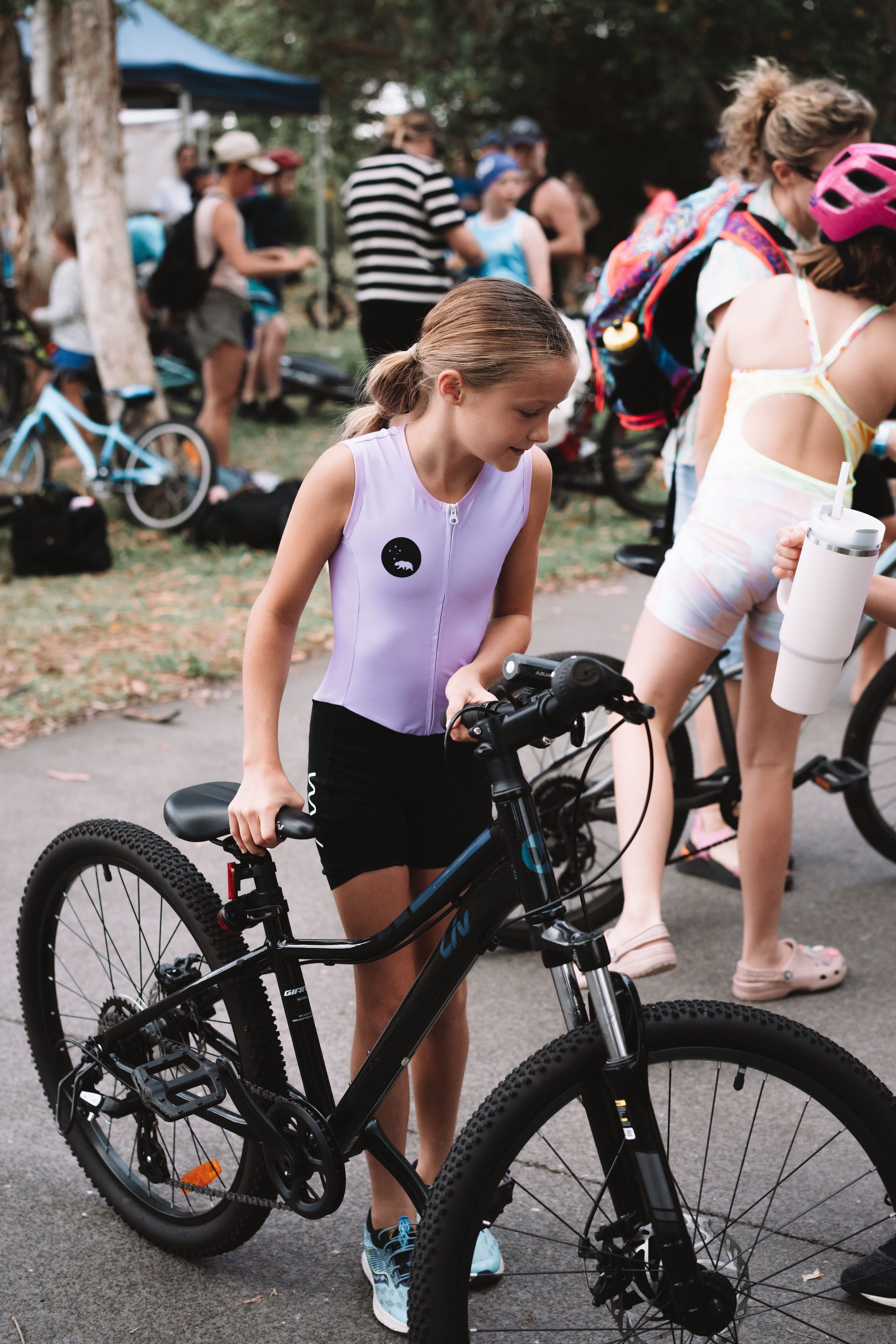 Unisex Youth Tri Suit - Lavender