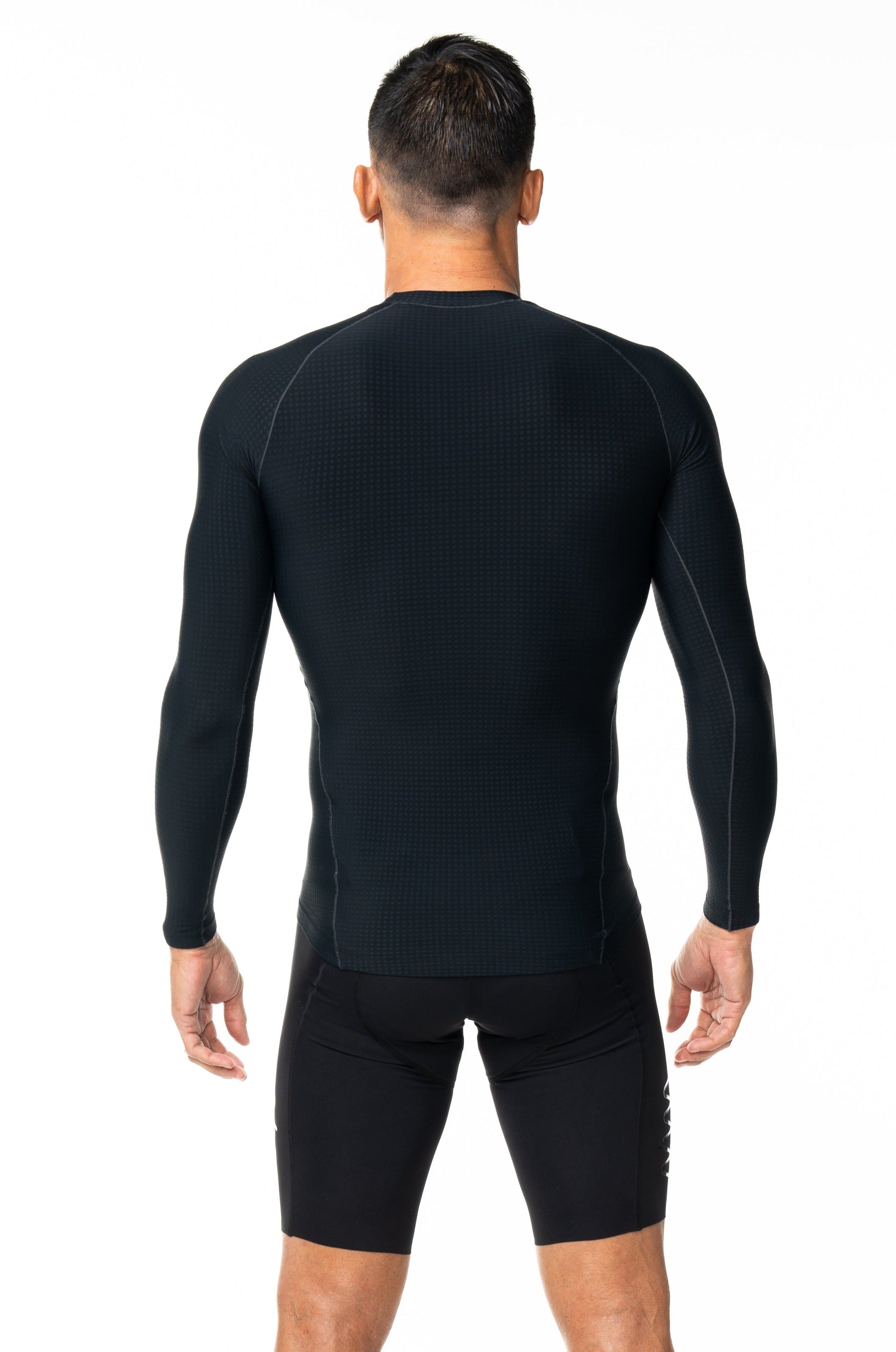 Men's Sleeved Base Layer - Black