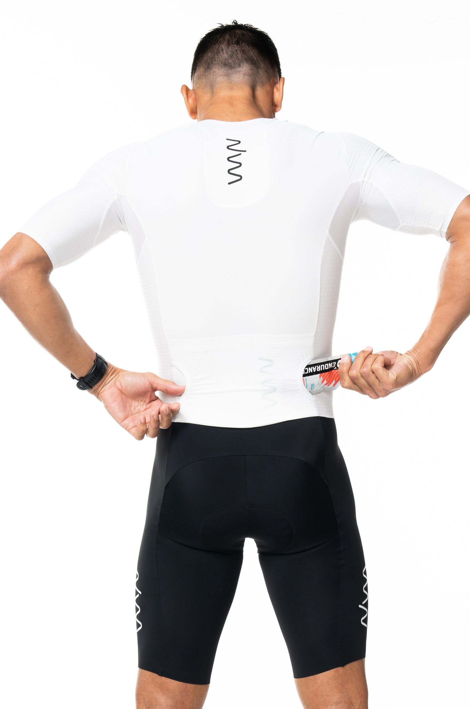 Men's LUCEO+ Aero Tri Suit - White