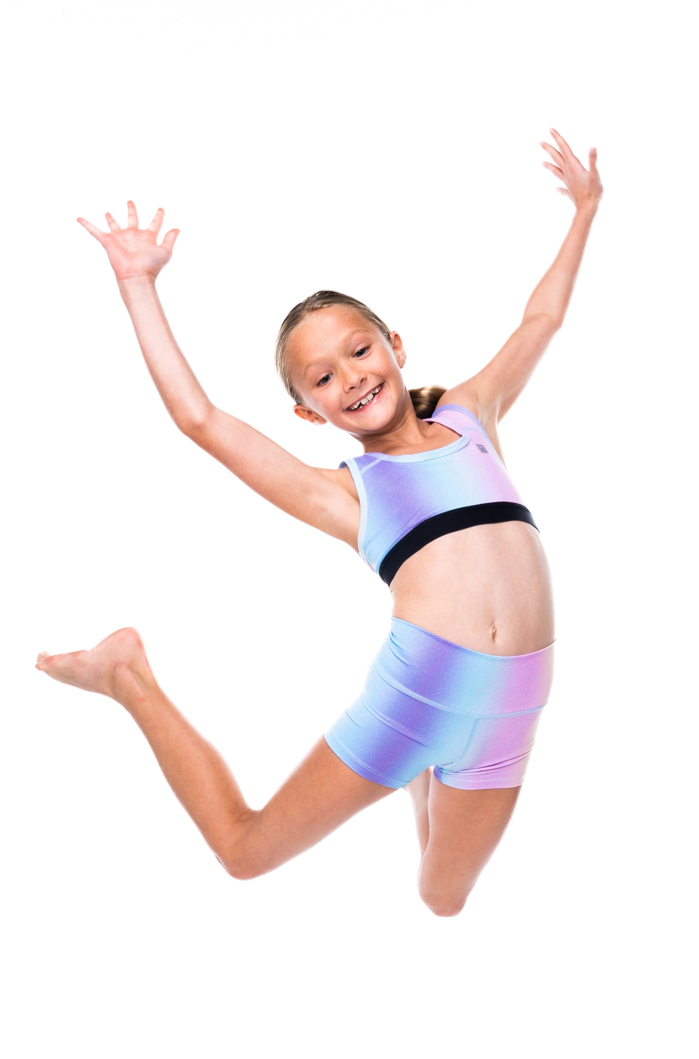 WYN by MALO Girls Sprinter Shorts - Prism