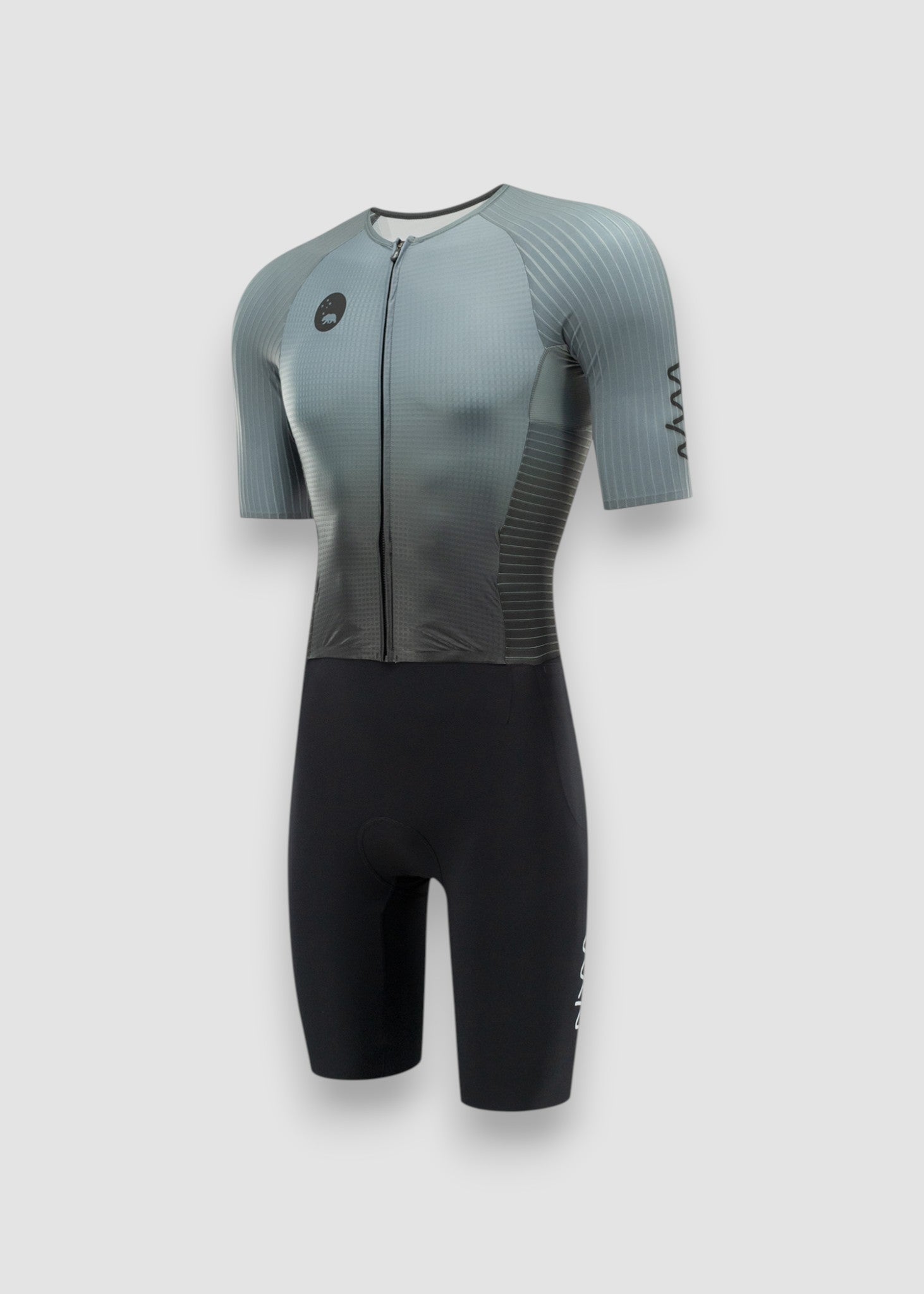 ウェア trivent triathlon Men's CdA Tri Suit - Gunmetal Gray