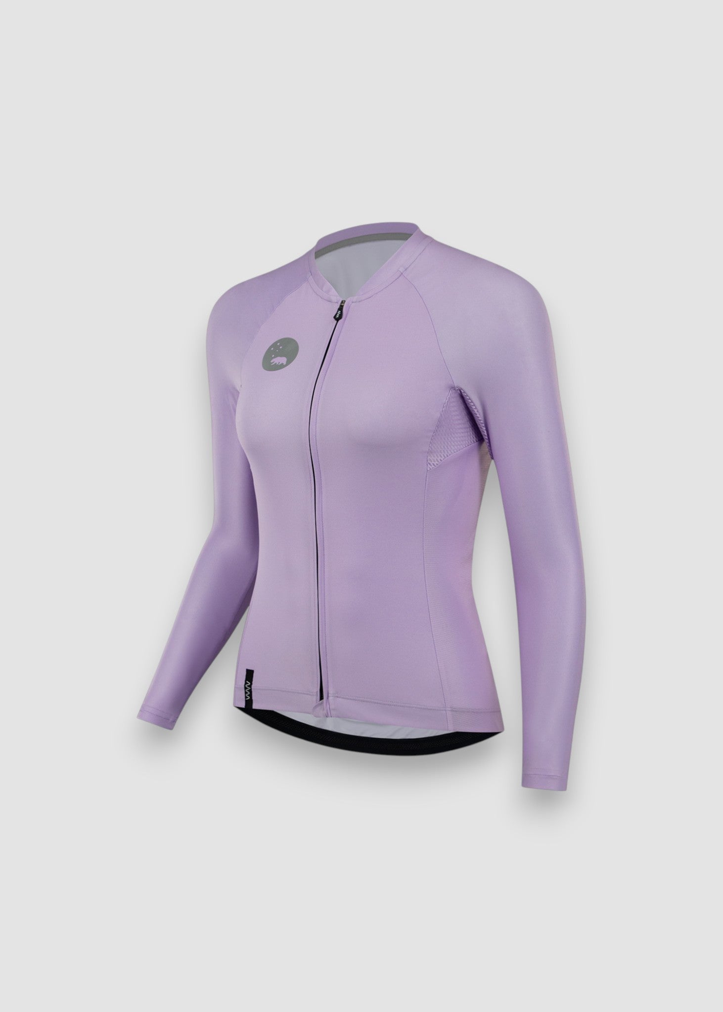 WYN Republic - Women's Lightweight Long Sleeve Cycling Jersey - Lavender