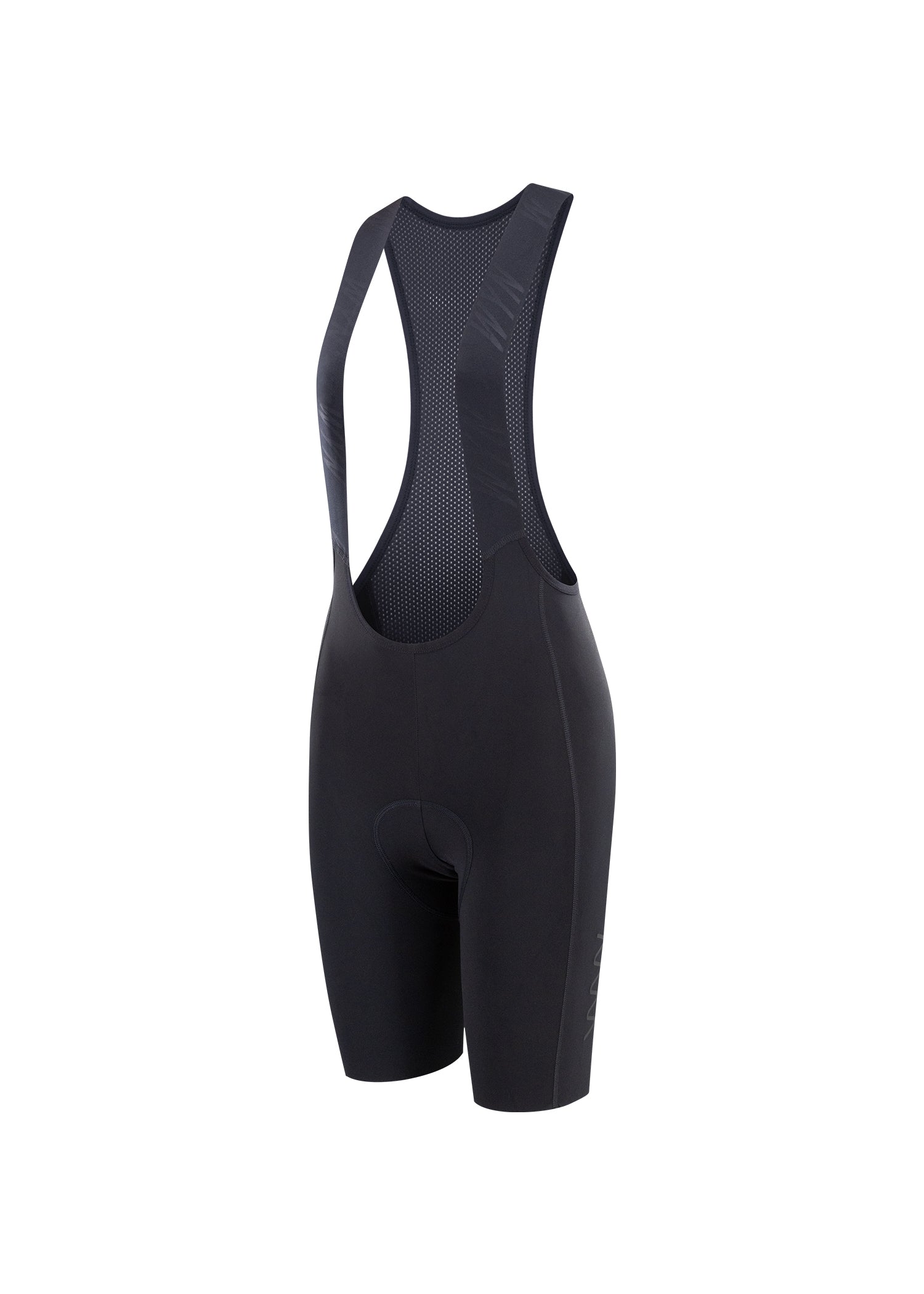 women's velocity 2.0 cycling bib shorts - matte black