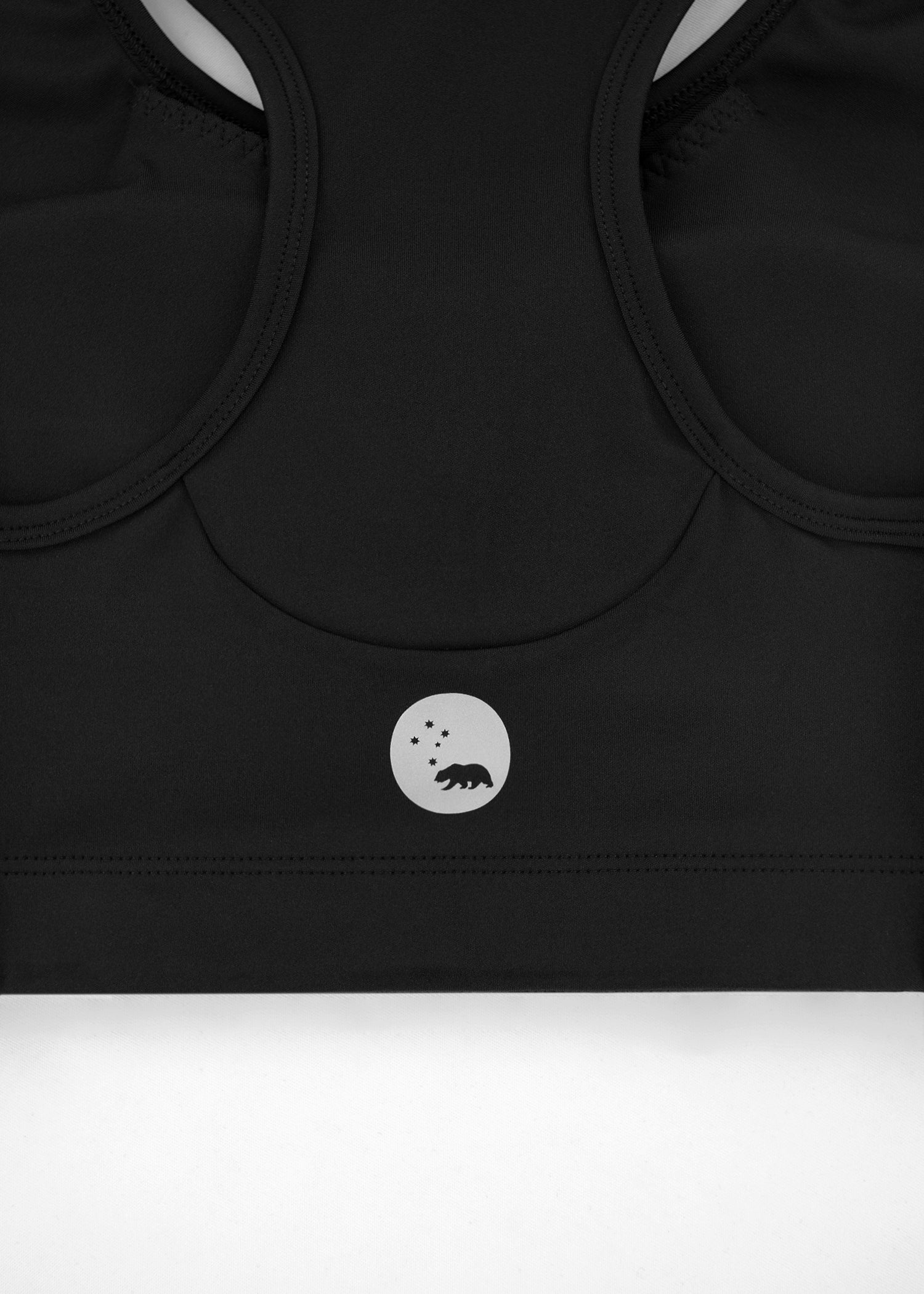 Women's Racergirl Racerback Sports Bra - Black