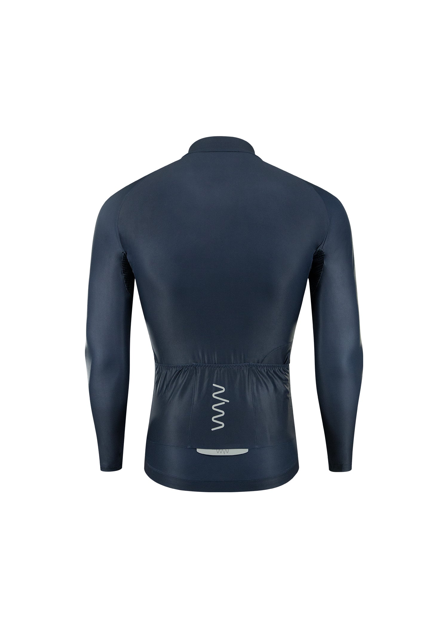 Men's Lightweight Long Sleeve Cycling Jersey - Navy