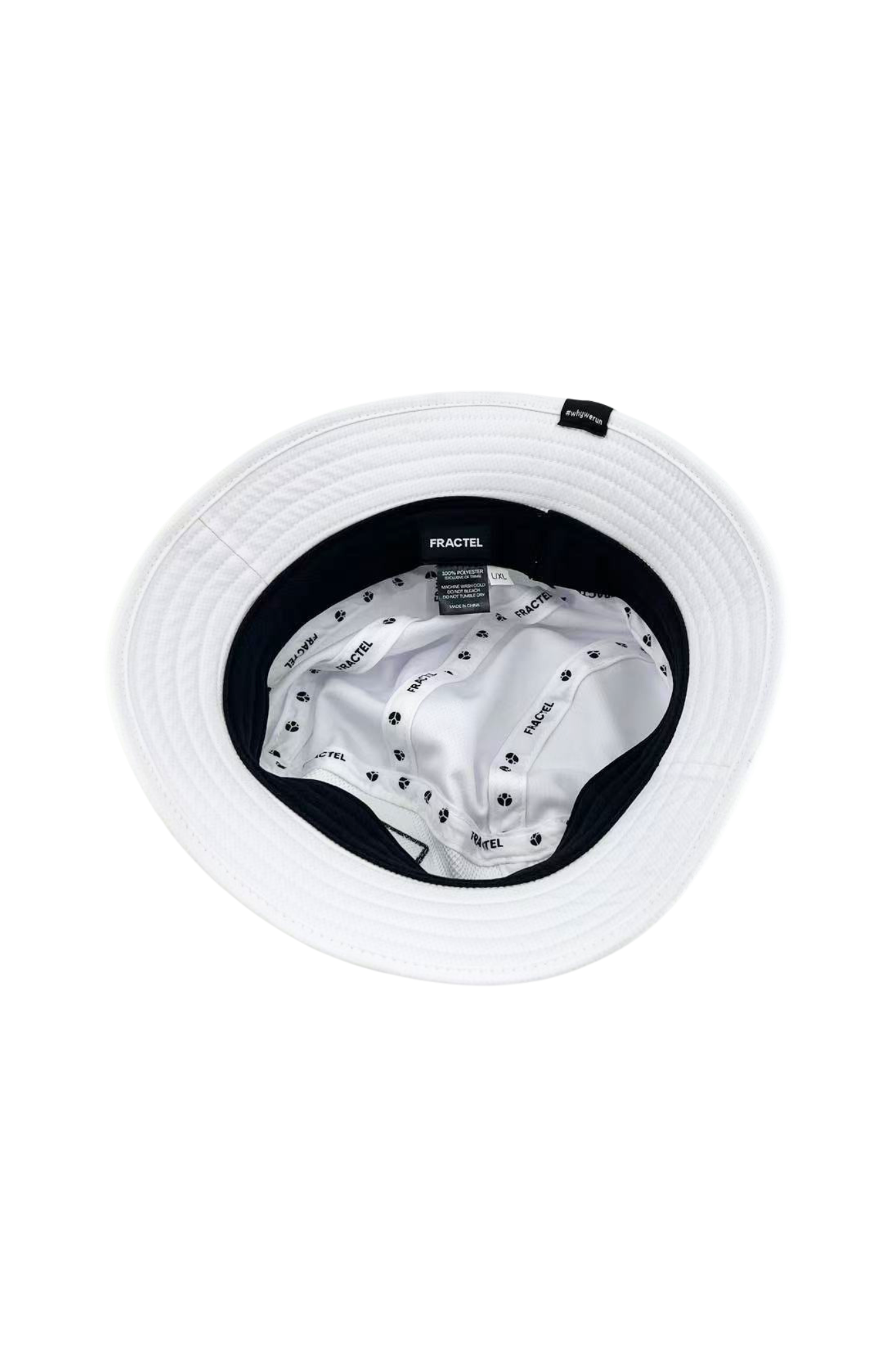 WYN x Fractel B-Series Bucket Hat - White
