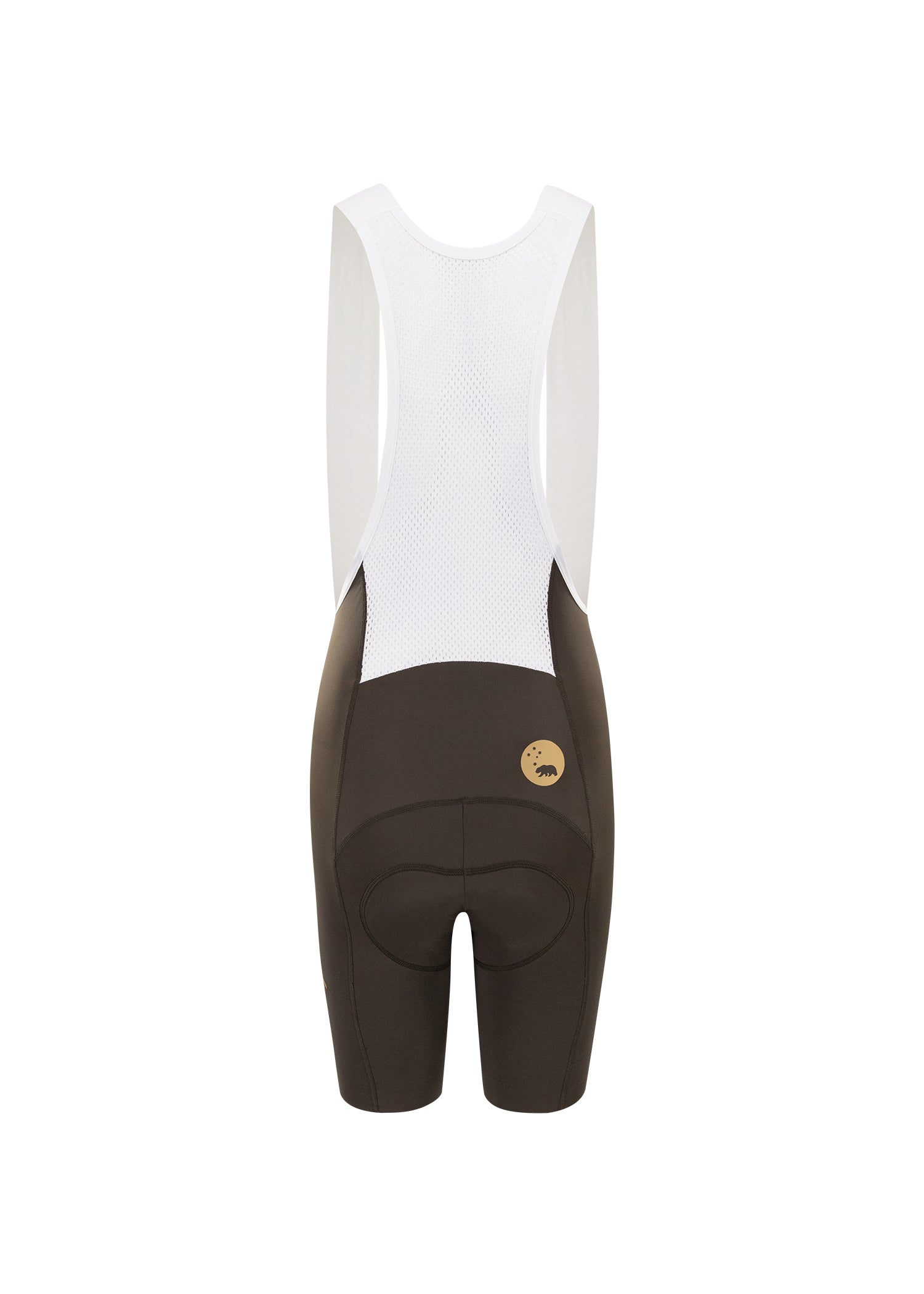 women's velocity 2.0 cycling bib shorts - mocha