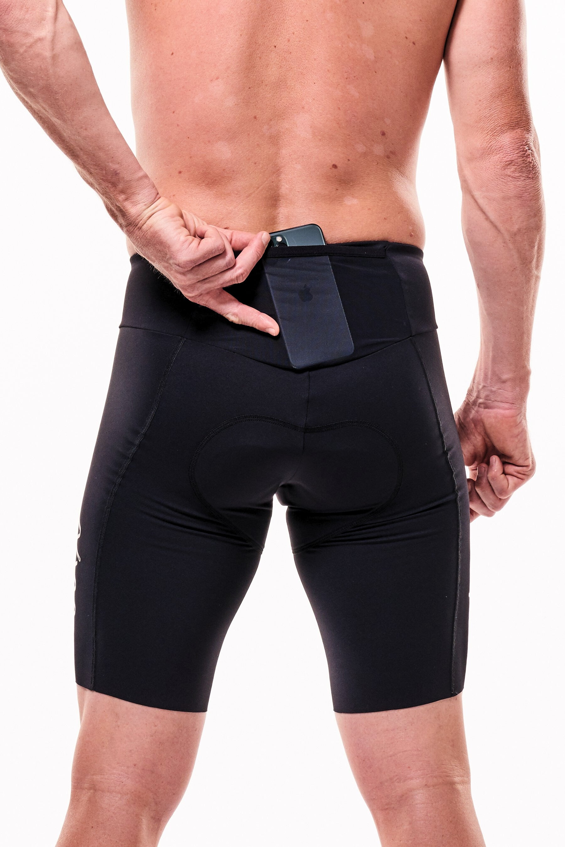 Men's Spin To Wyn Cycling Shorts - Black