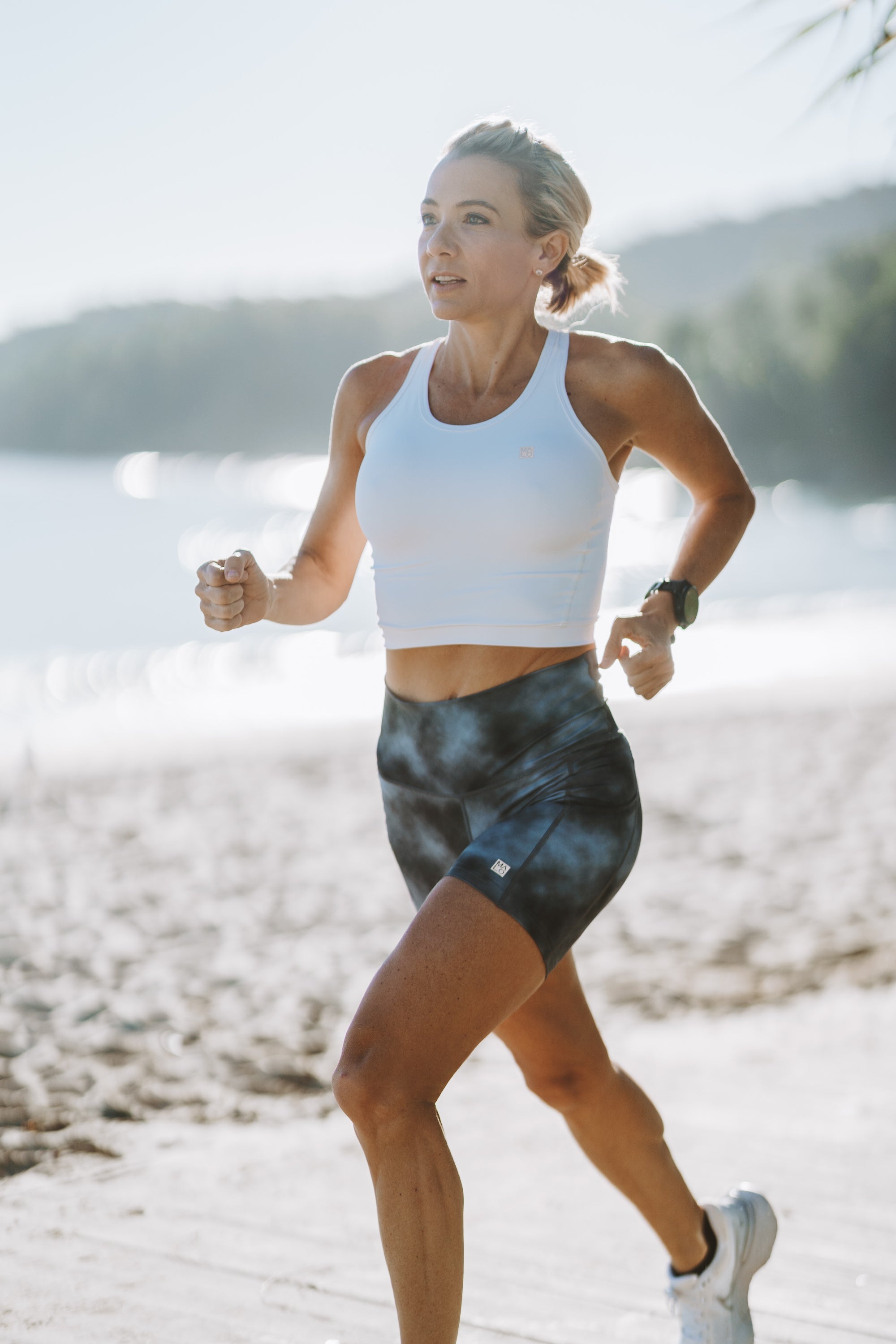 WYN by MALO little bit longer shorts - storm