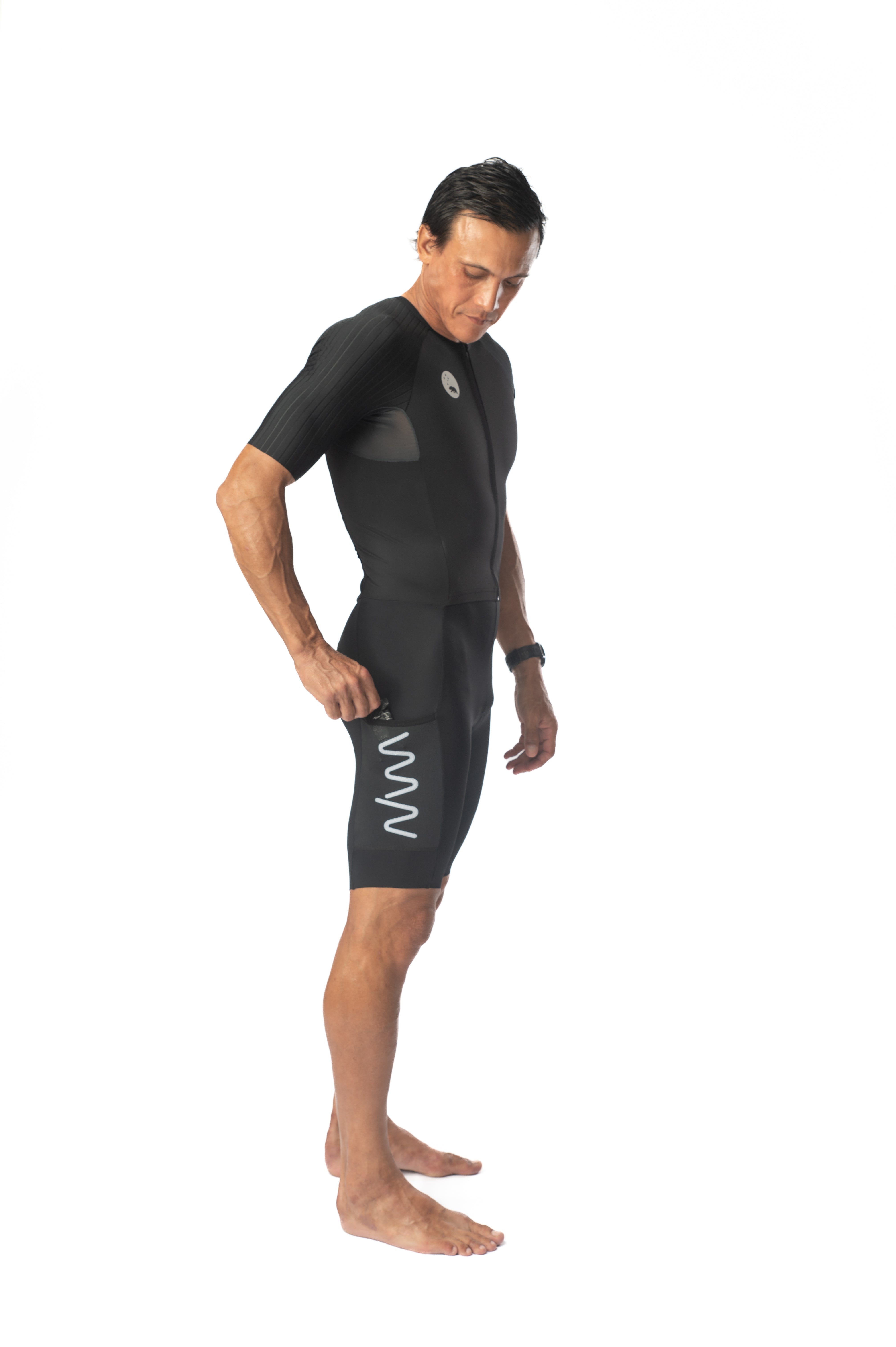 Men's Hi Velocity X Tri Suit - Black