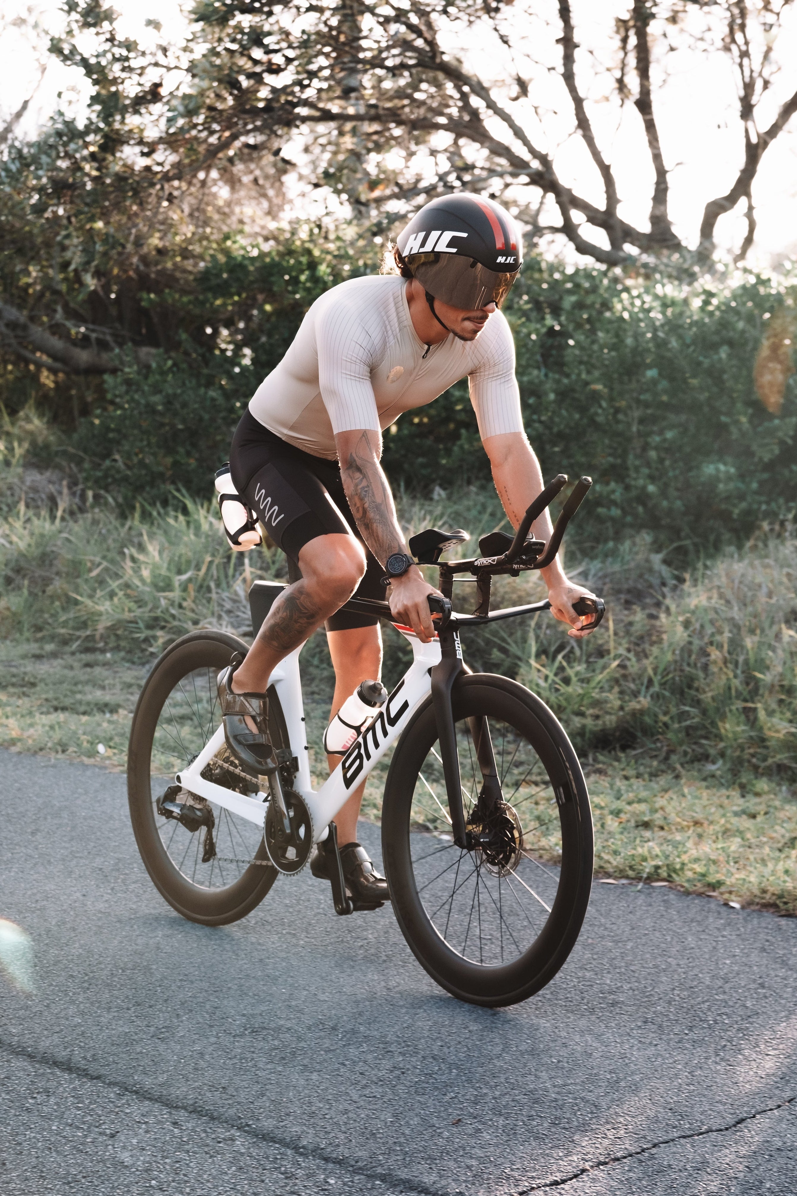 Men's Hi Velocity X Tri Suit - Bone