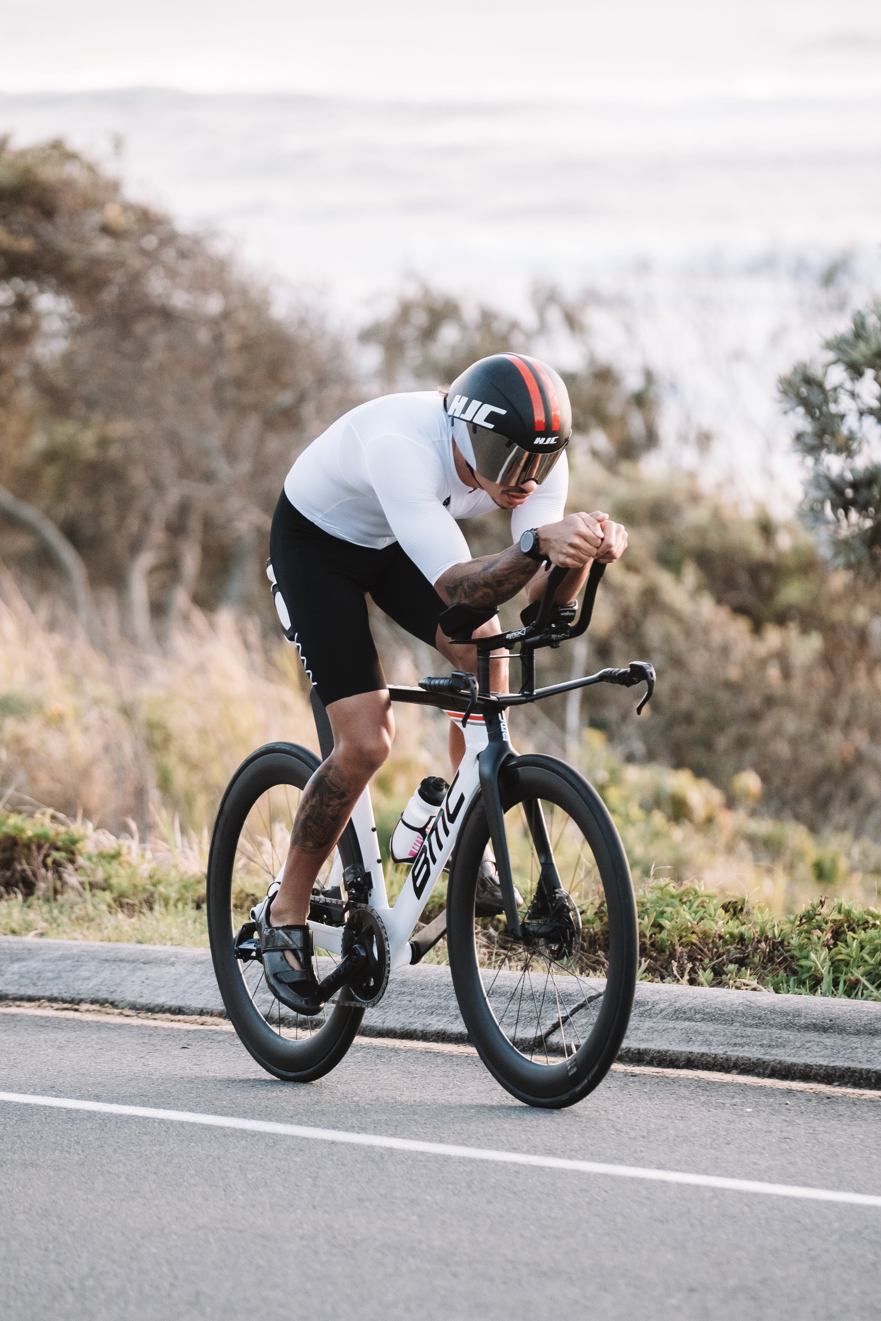Men's LUCEO+ Aero Tri Suit - White