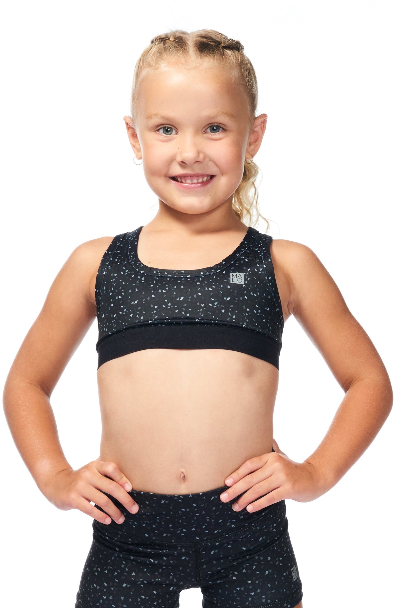 WYN by MALO Girls Bra - Obsidian
