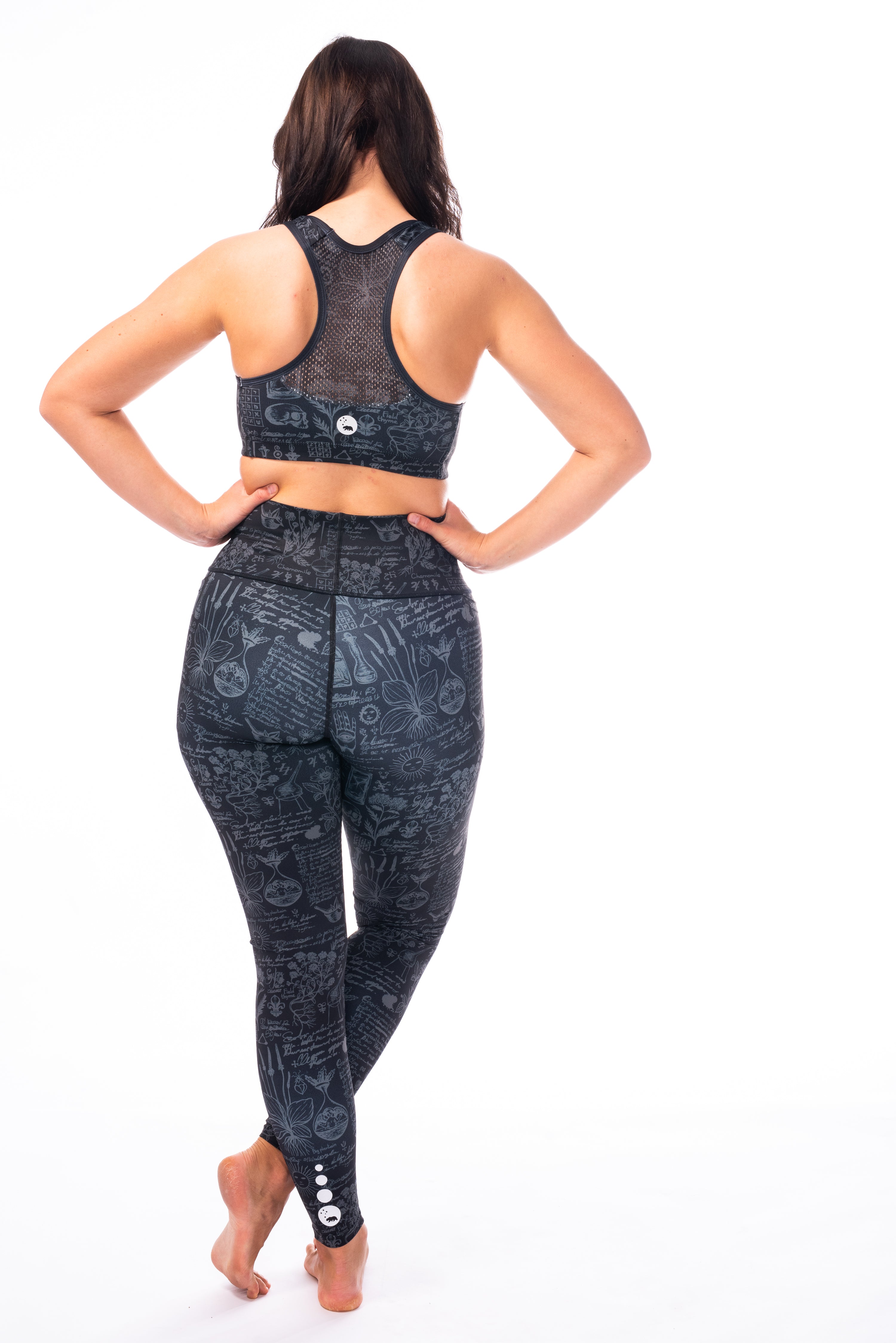 WYN by MALO racergirl bra - black ash
