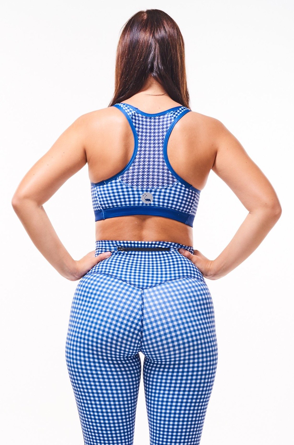 WYN by MALO racergirl bra - classic gingham