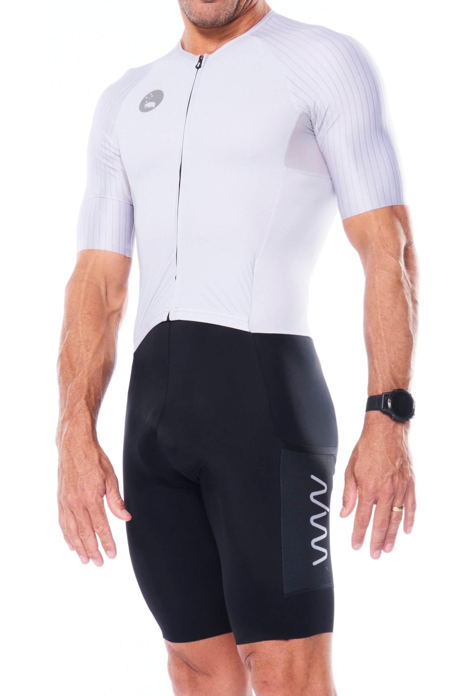 Men's Hi Velocity X Tri Suit - Silver