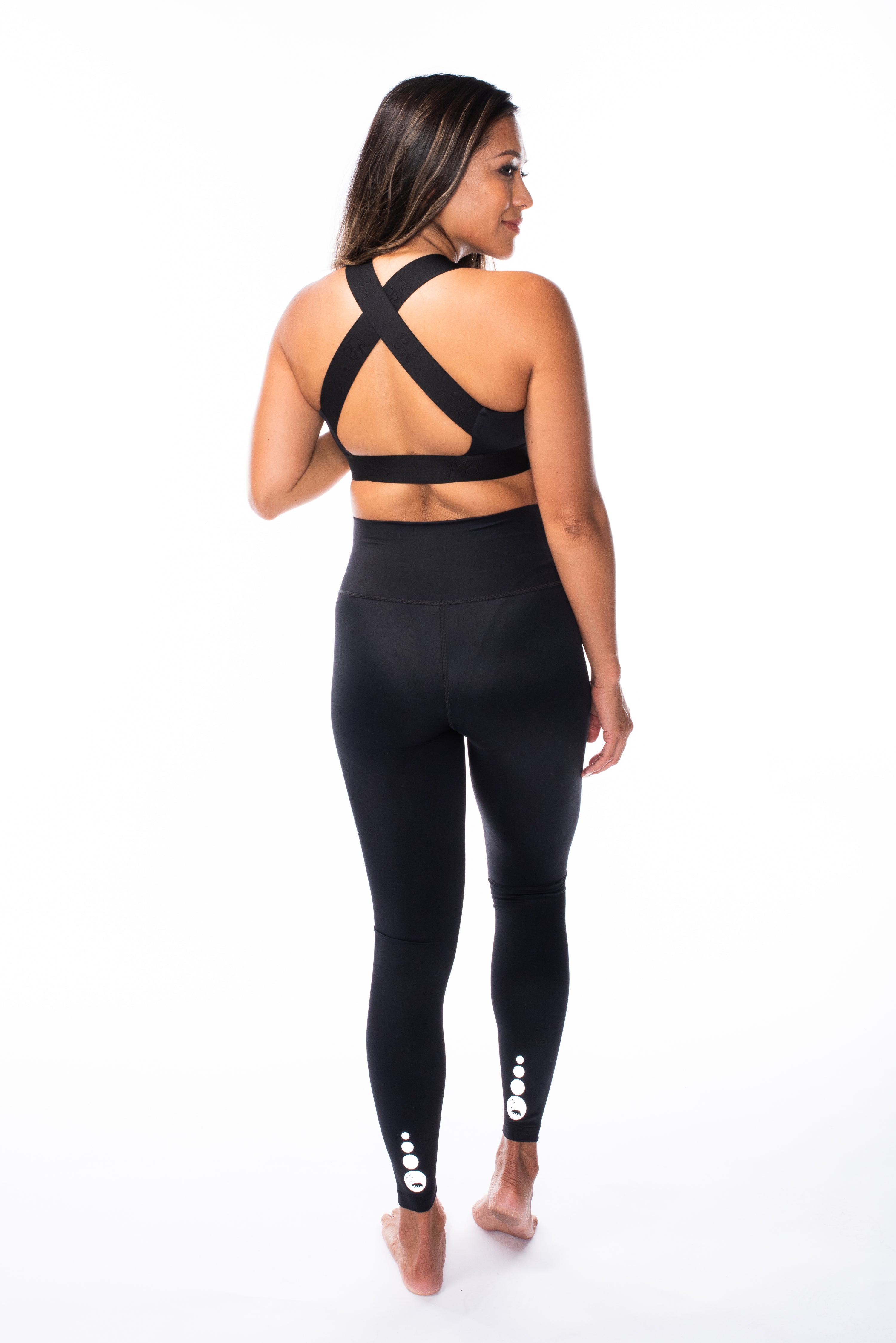 WYN by MALO EcoActive hi rise luxe leggings - black