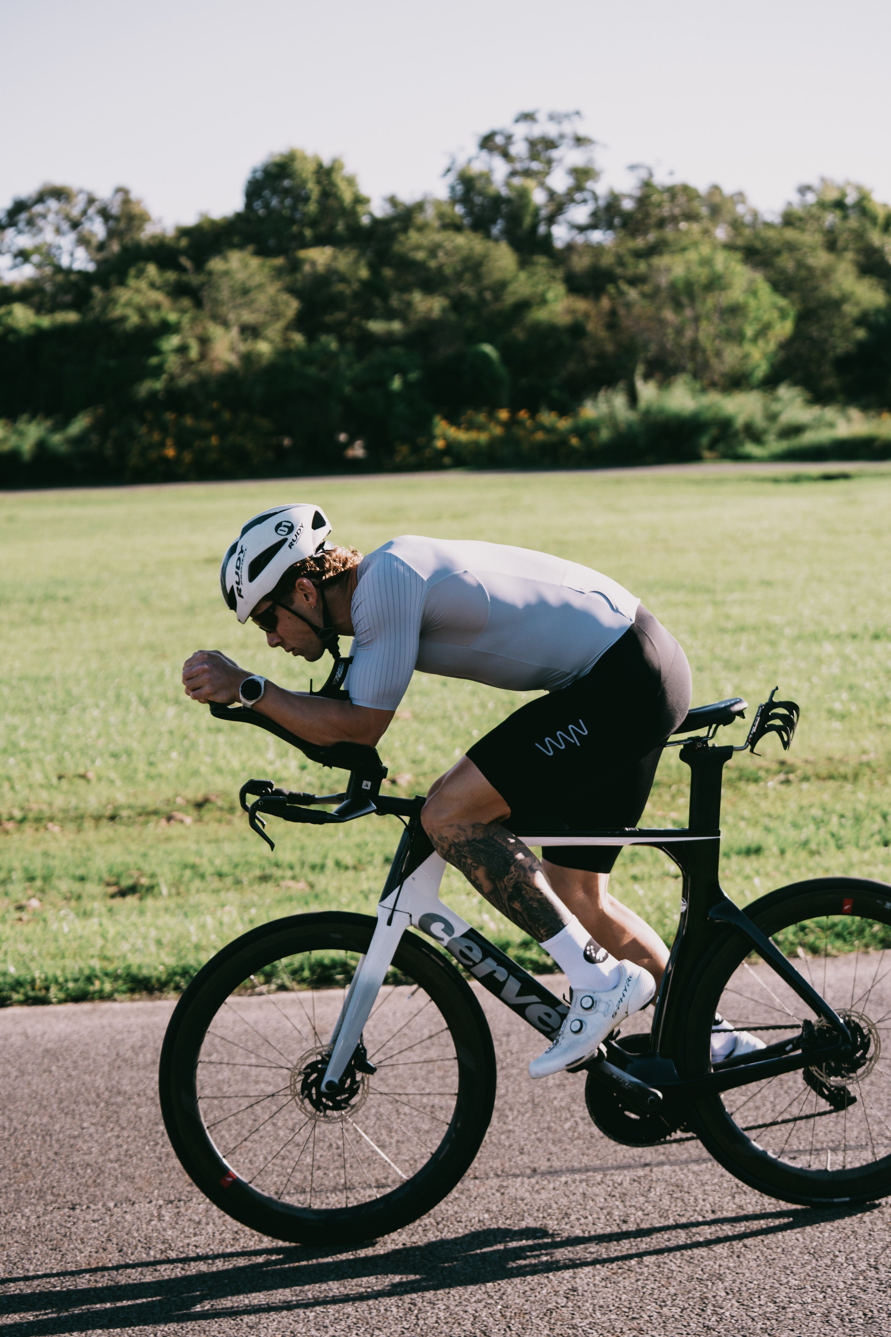 Men's Hi Velocity X Tri Suit - Glacier Gray