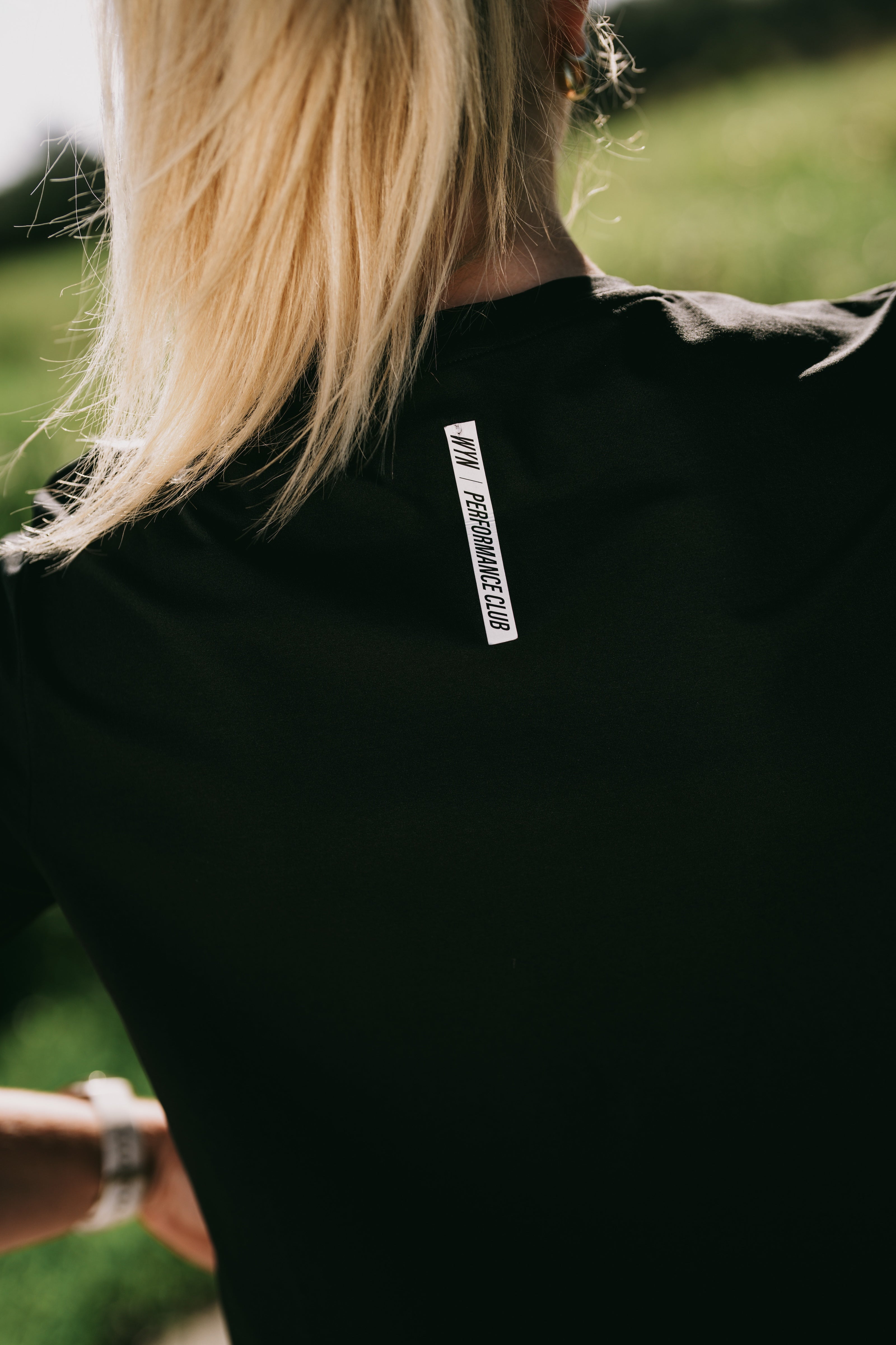 Women's Hybrid Tee - Black