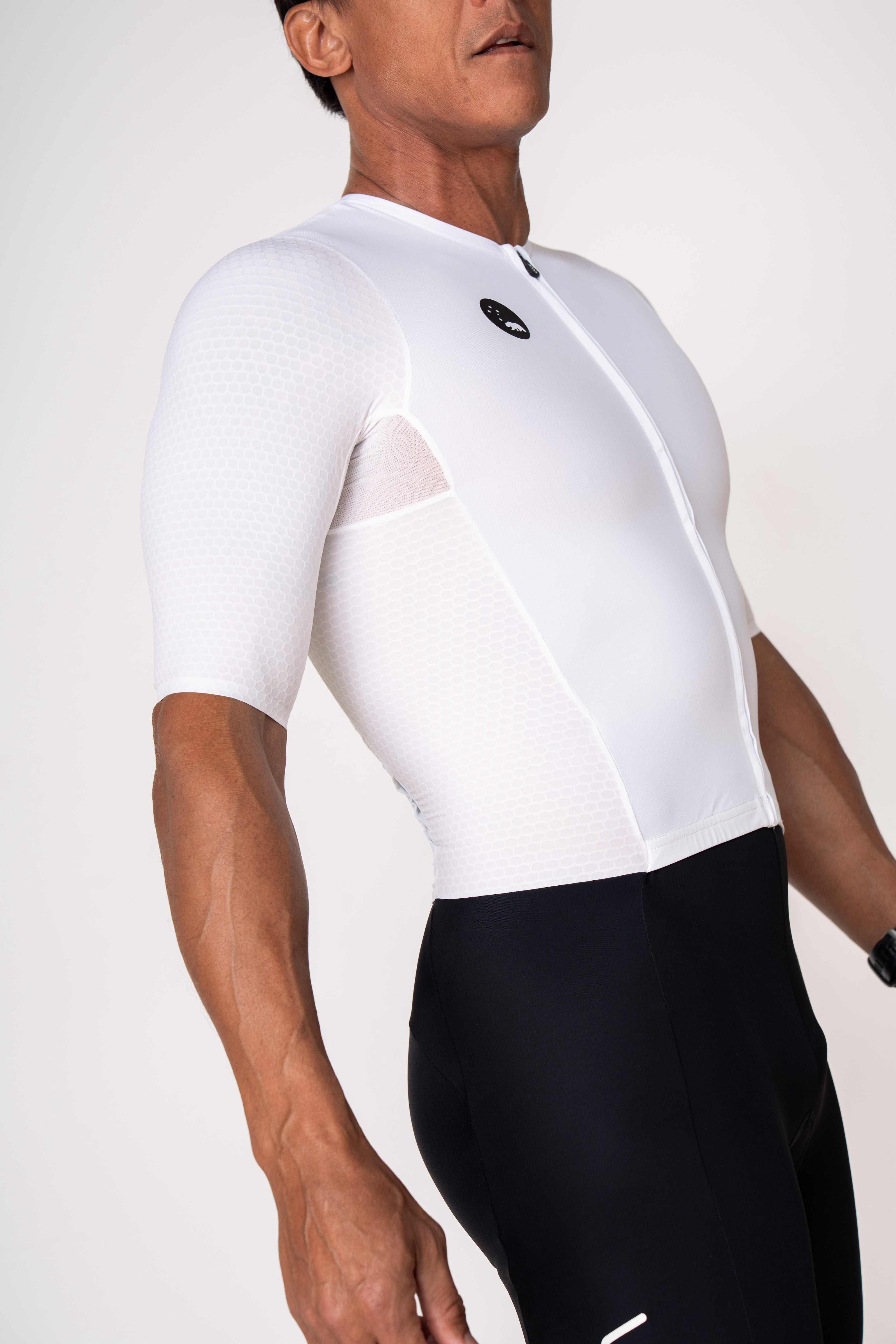 Men's LUCEO+ Aero Tri Suit - White
