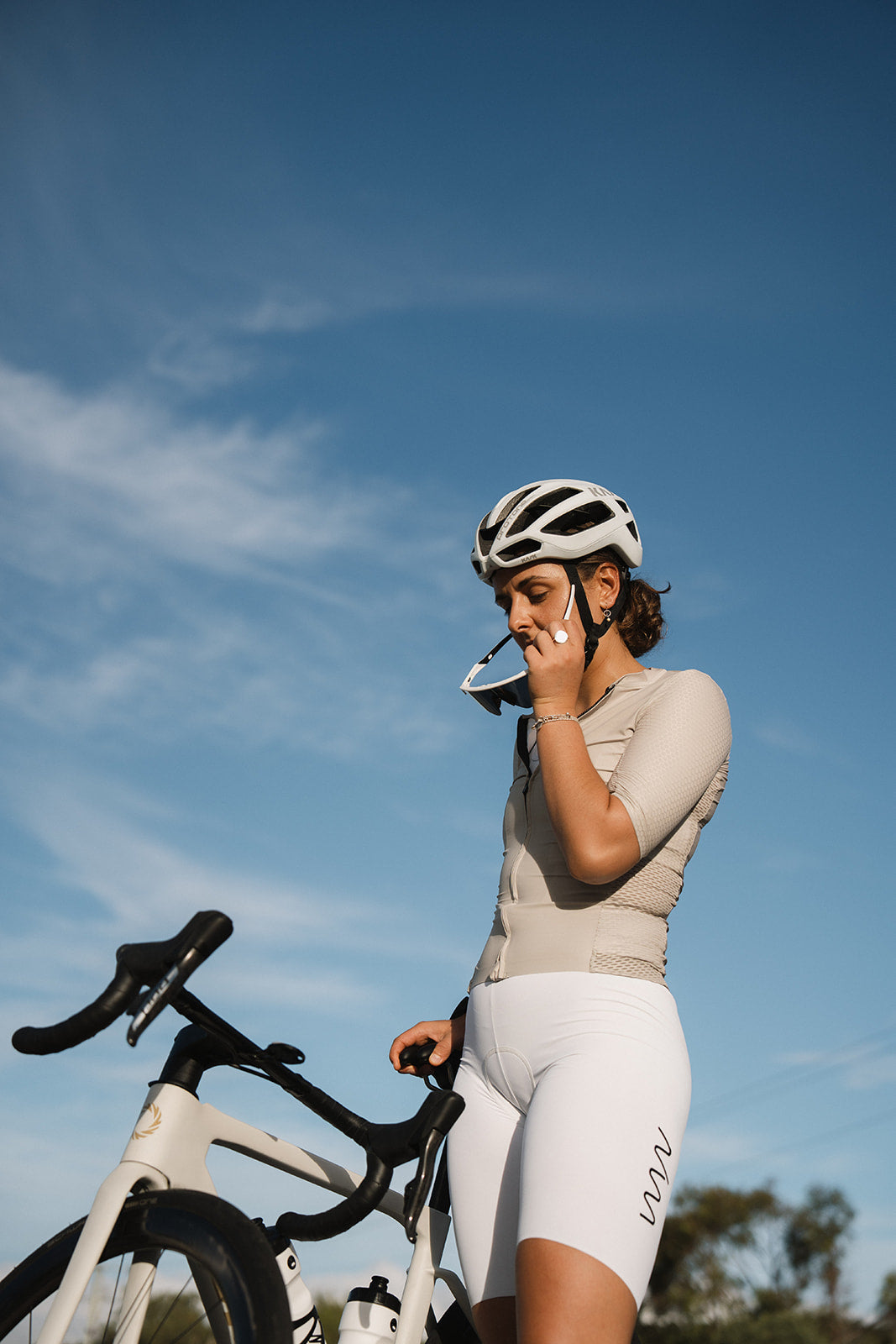 Women's Velocity 3.0 Cycling Bib Shorts - White