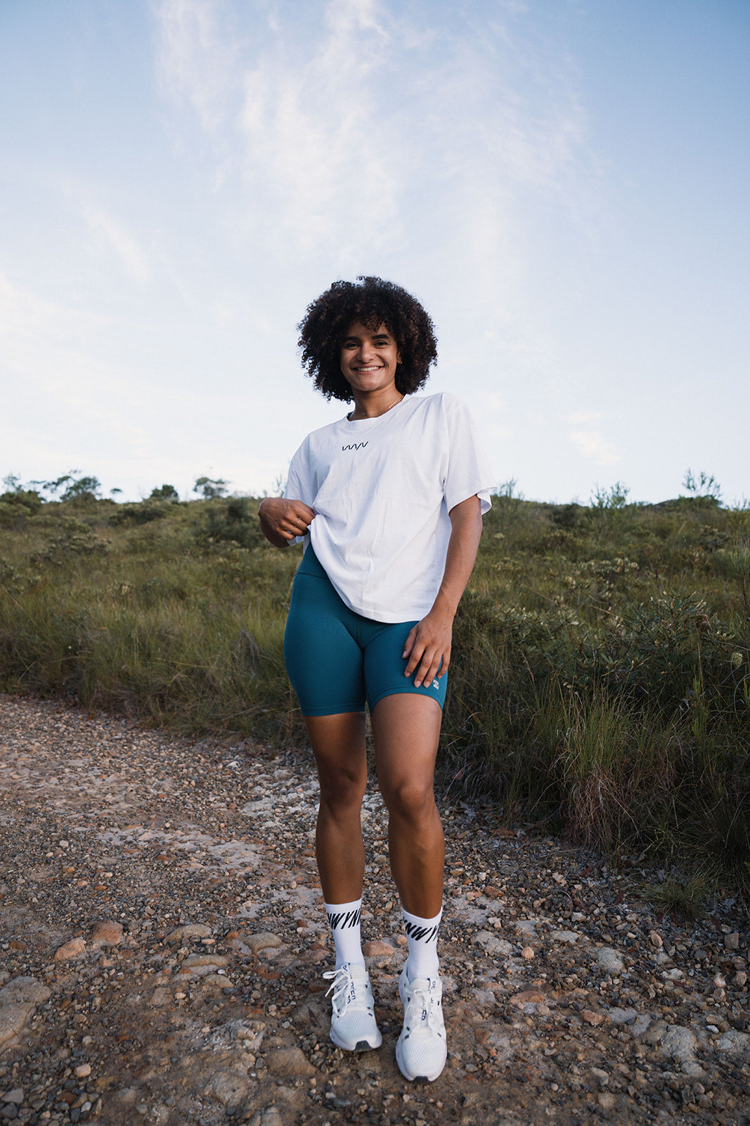 Women's Wave Tee - White