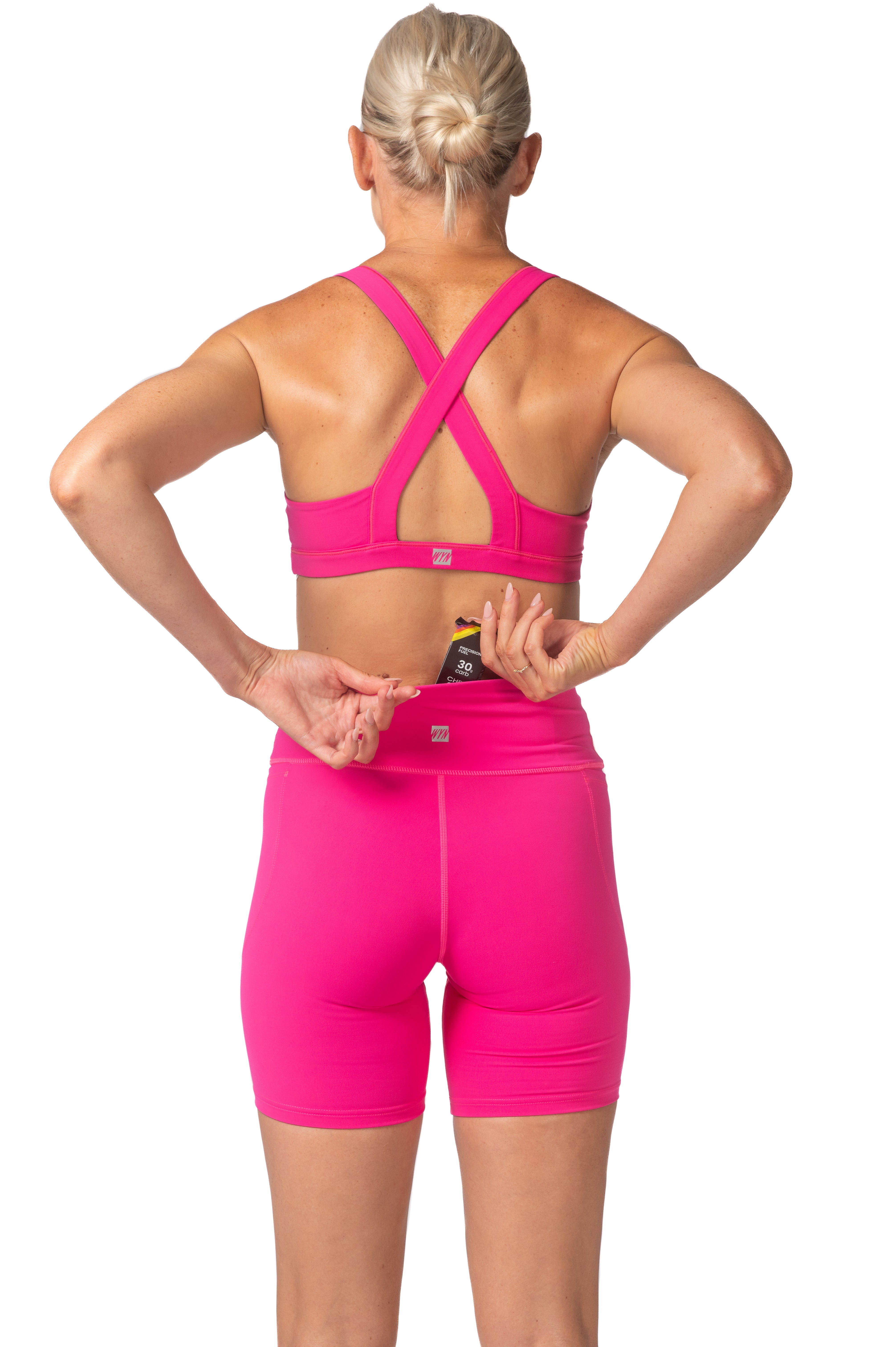 Women's Stride Shorts 6" - Raspberry
