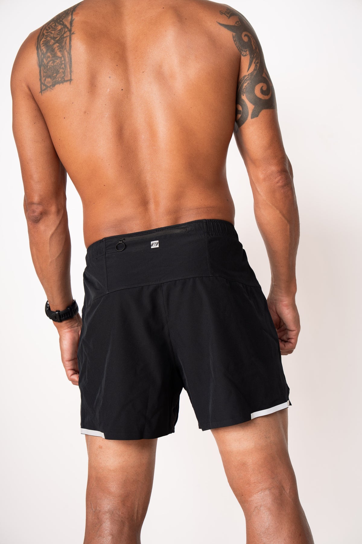 Men's Noosa 2.0 Run Short (5")- Black
