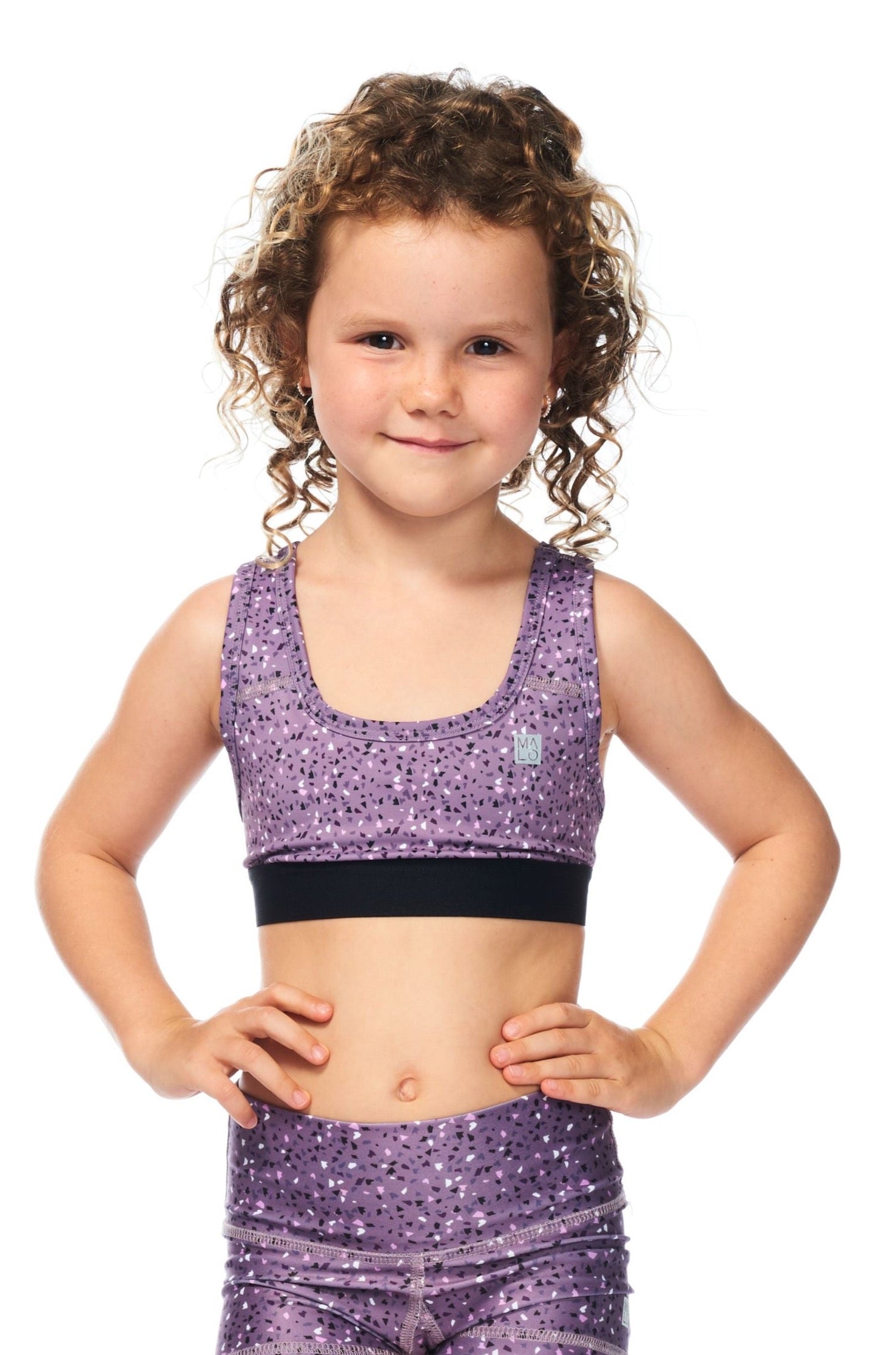 WYN by MALO Girls Bra - Amethyst