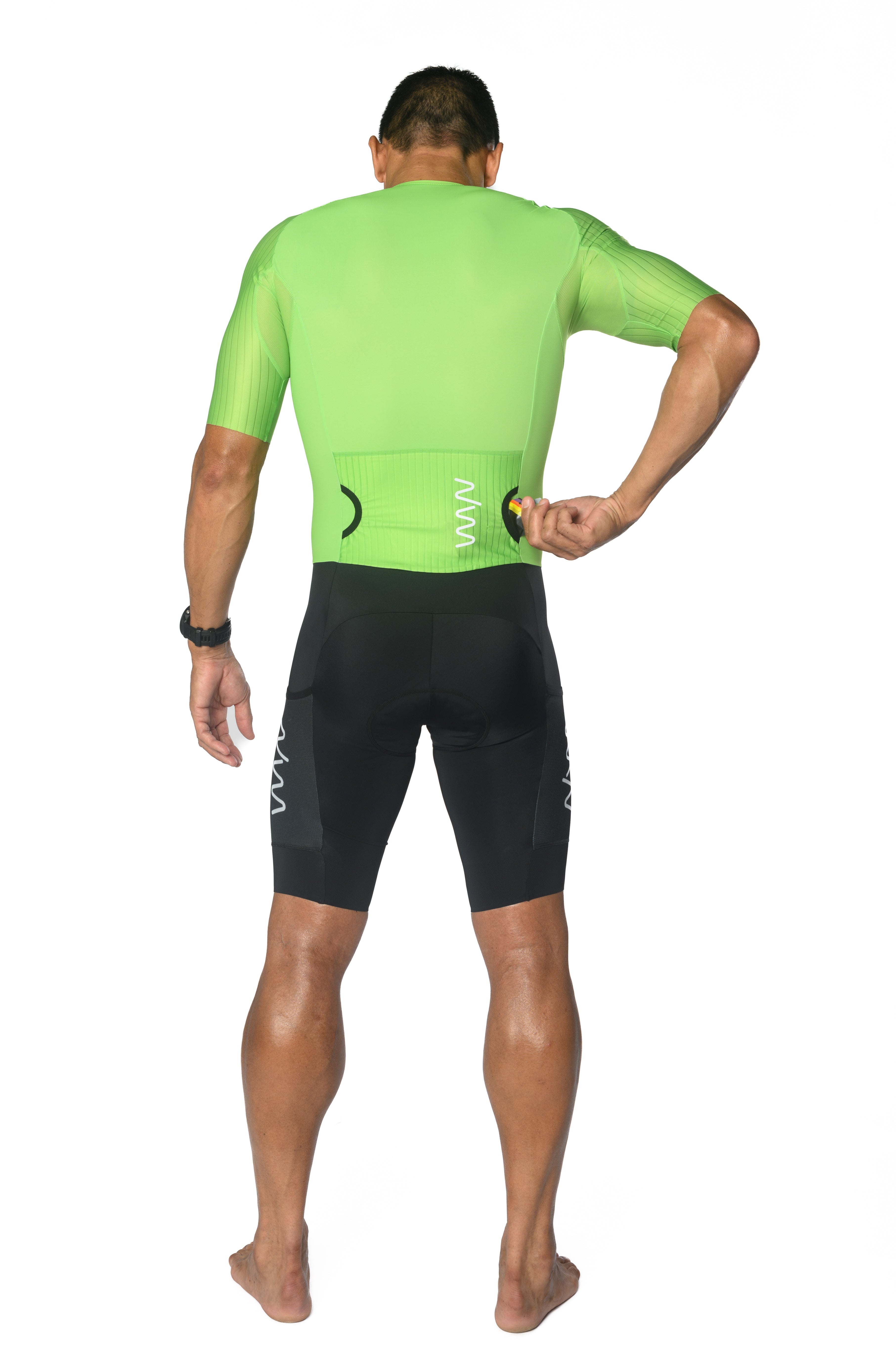 Men's Hi Velocity X Tri Suit - Lime Green