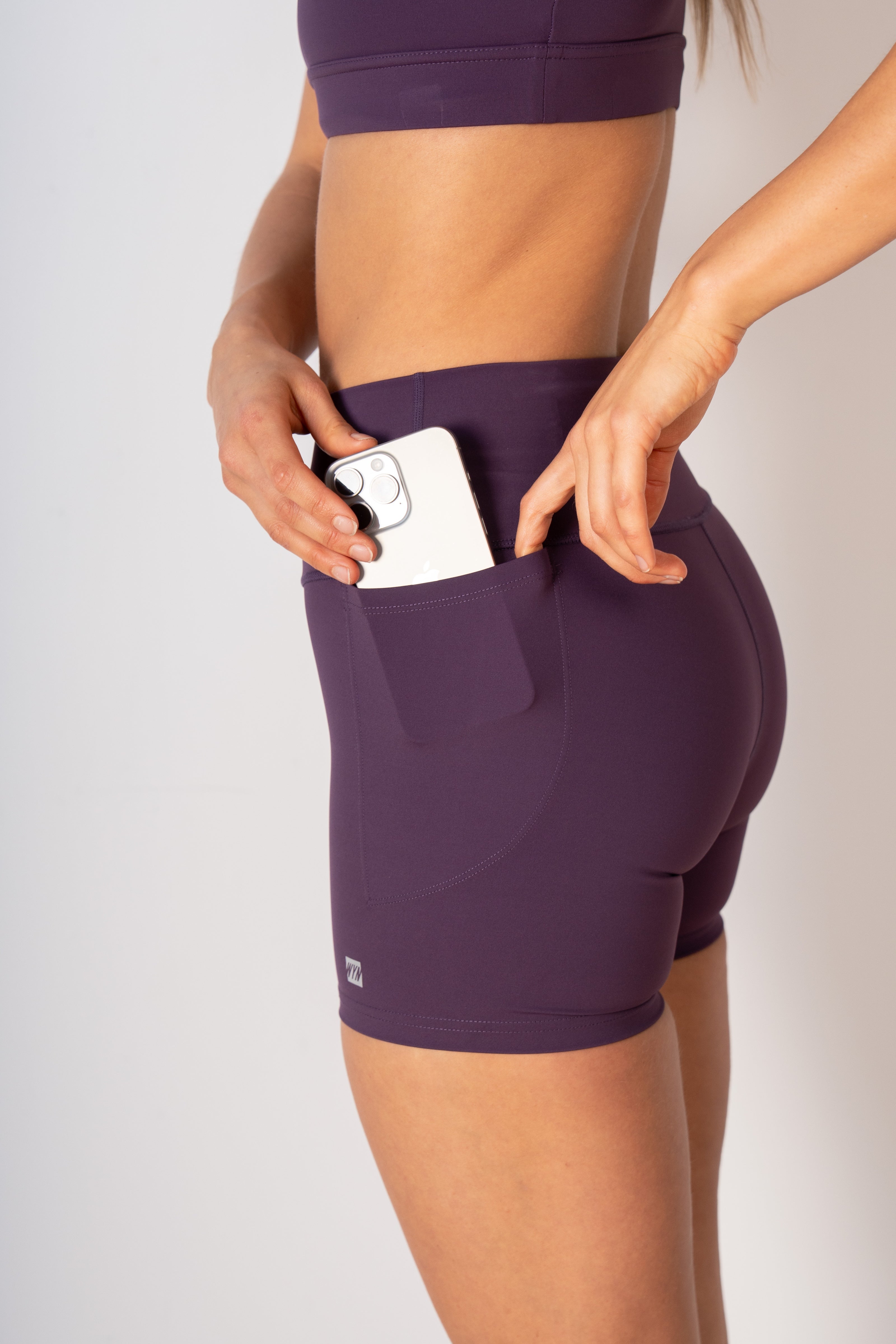 Women's Stride Shorts 4" - Plum
