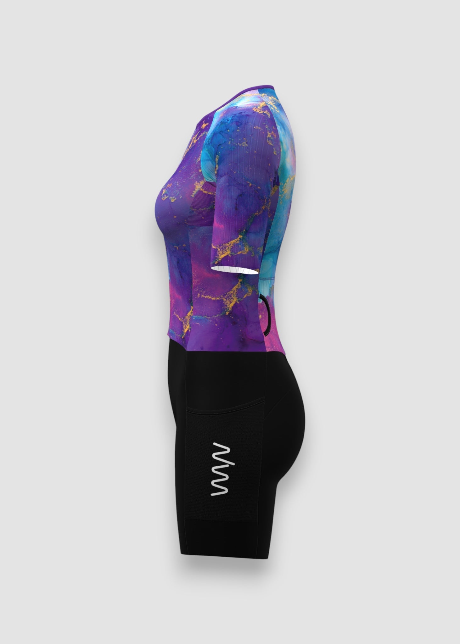Women's Pro Series Hi Velocity X Tri Suit - Kat Matthews - Purple