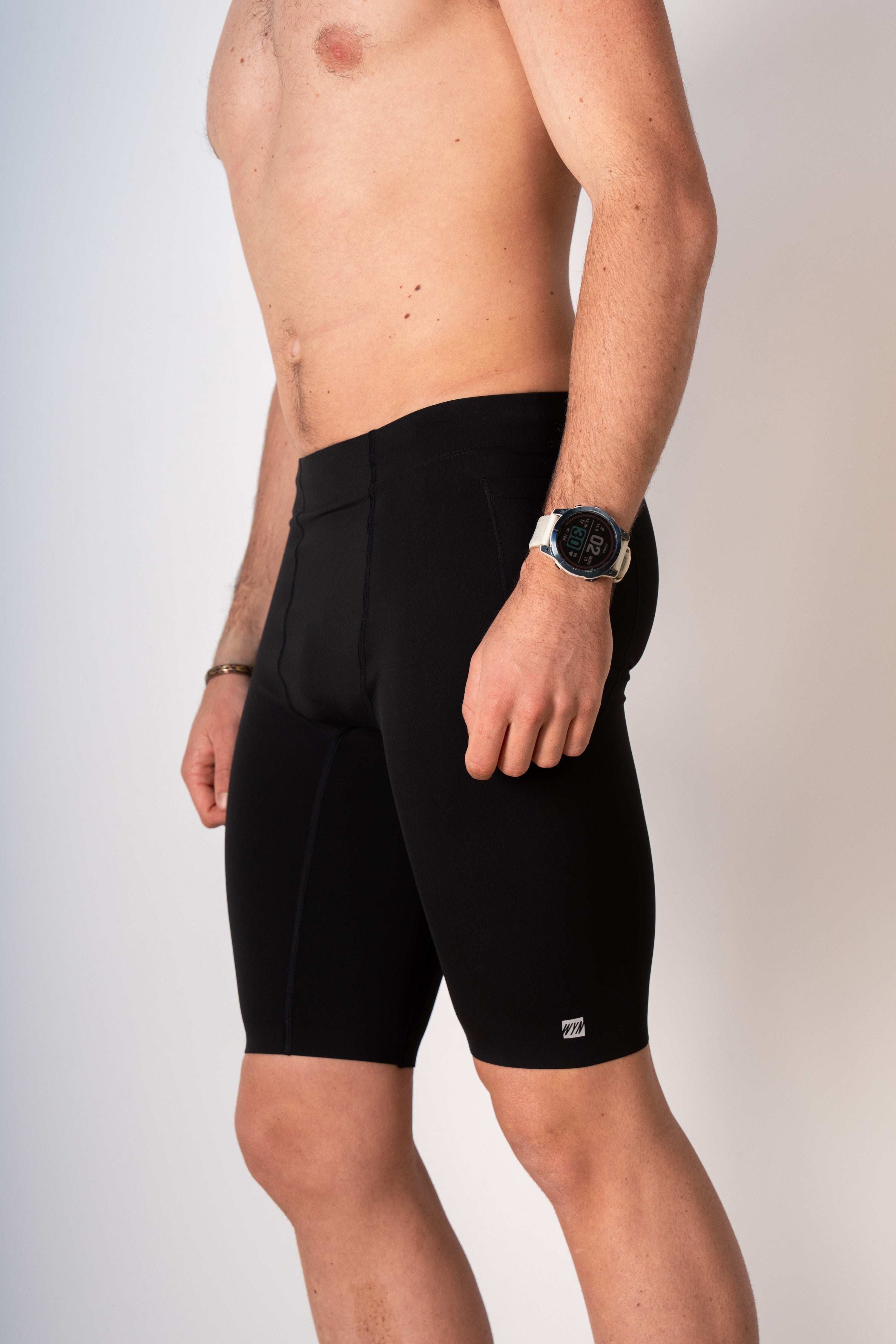 Men's Race Half Tights - Black