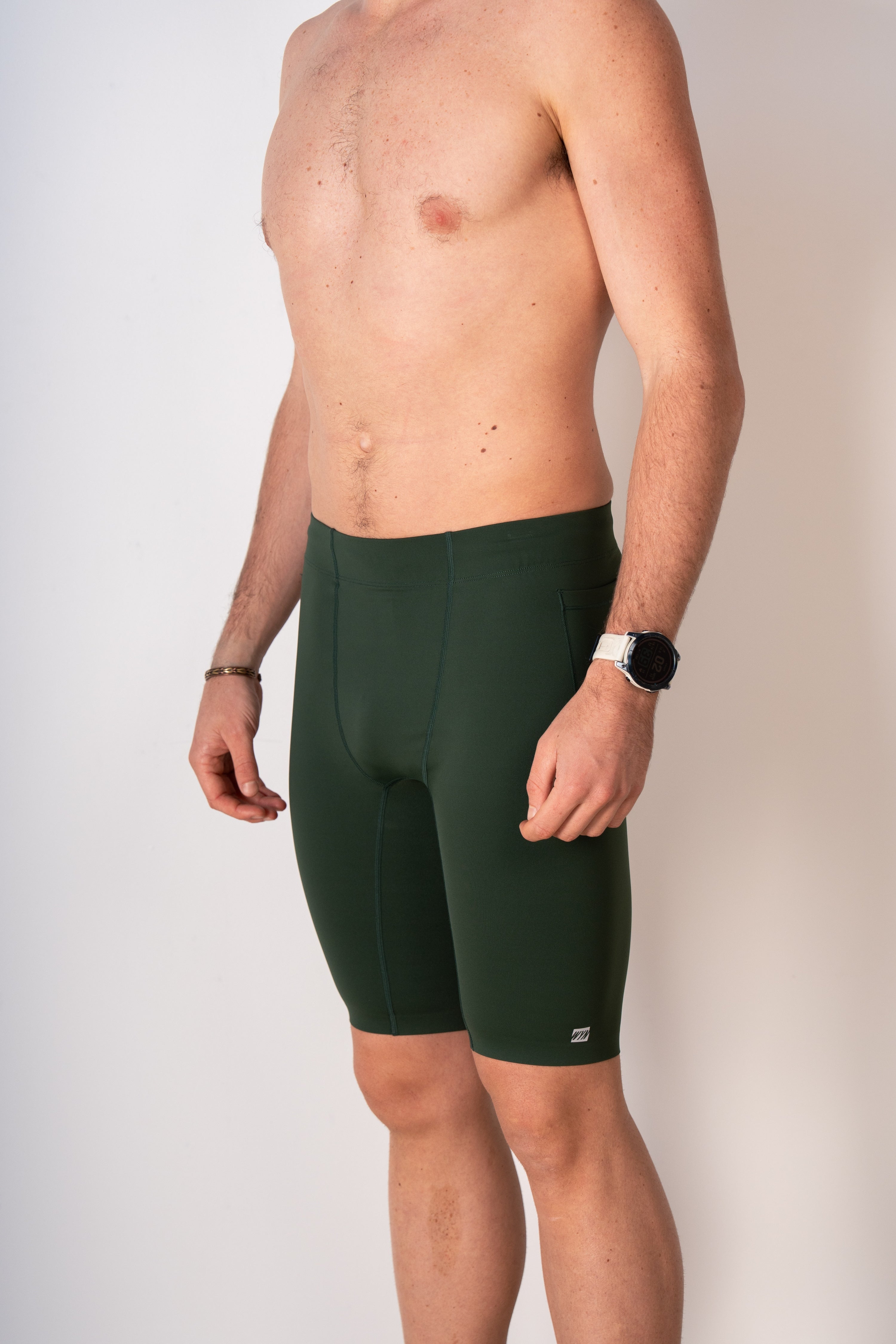 Men's Race Half Tights - Evergreen
