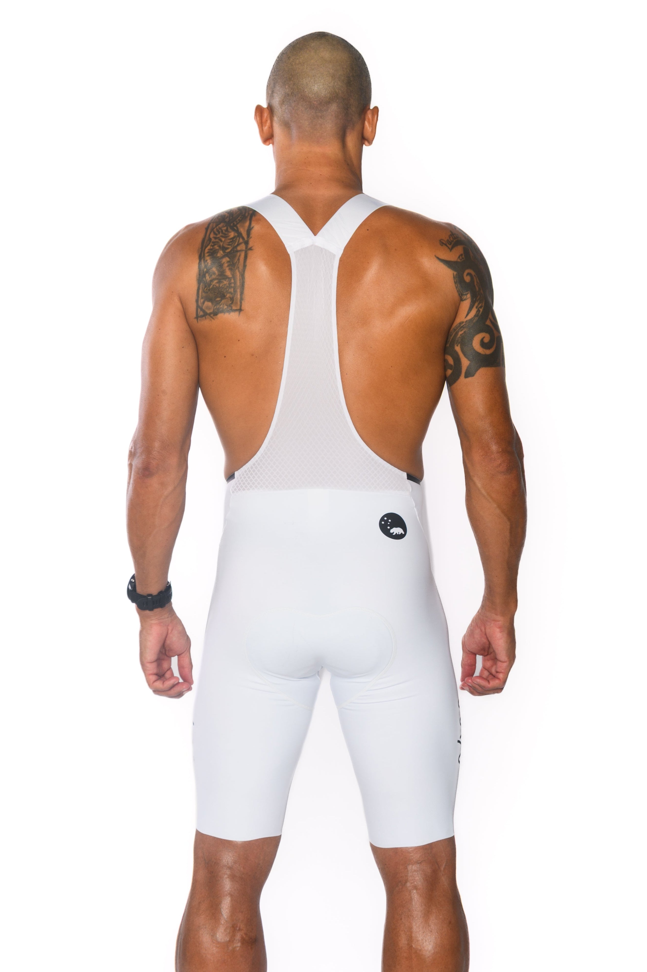 Men's Velocity 3.0 Cycling Bib Shorts - White