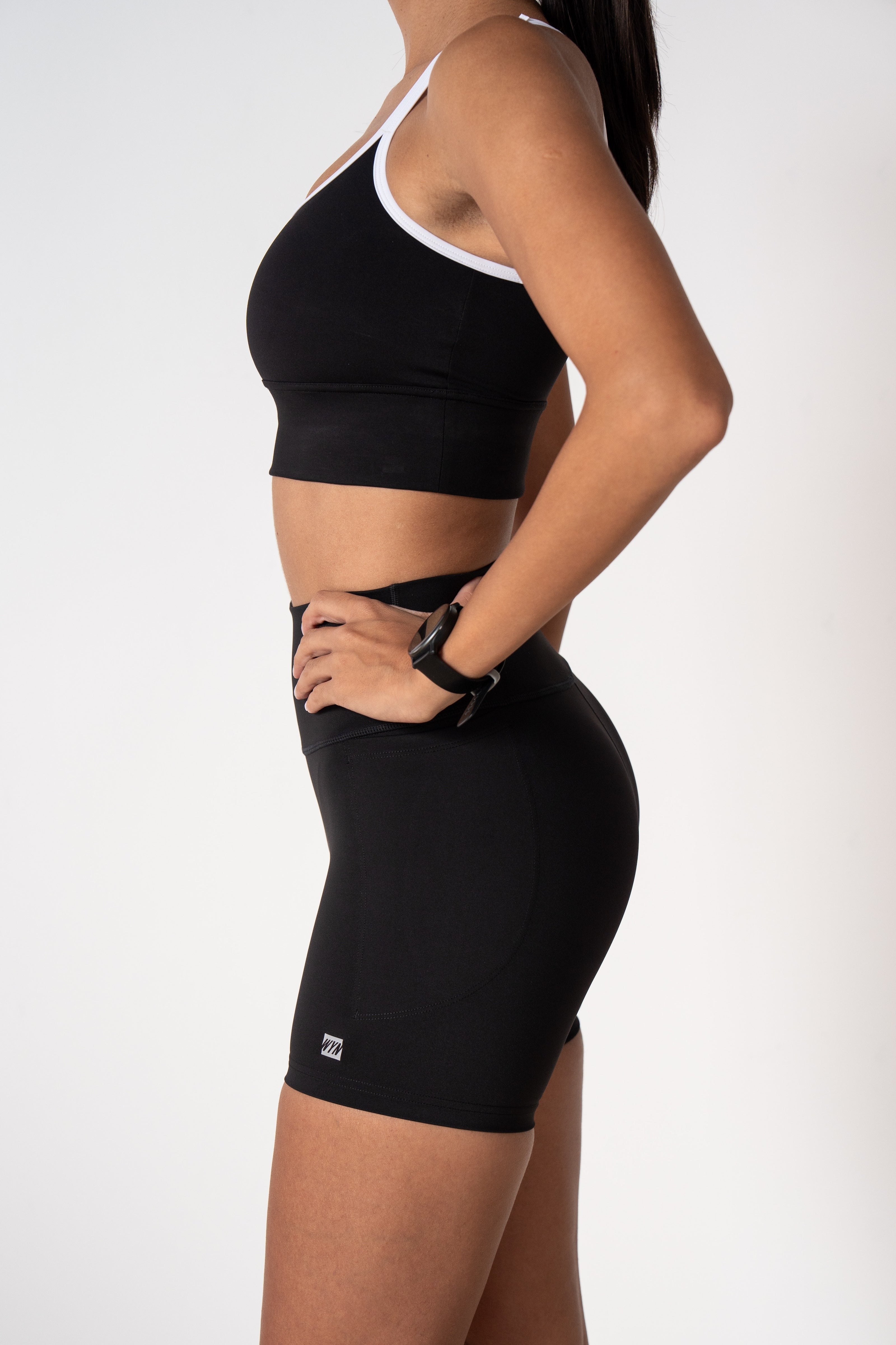 Women's On Call Crop - Black