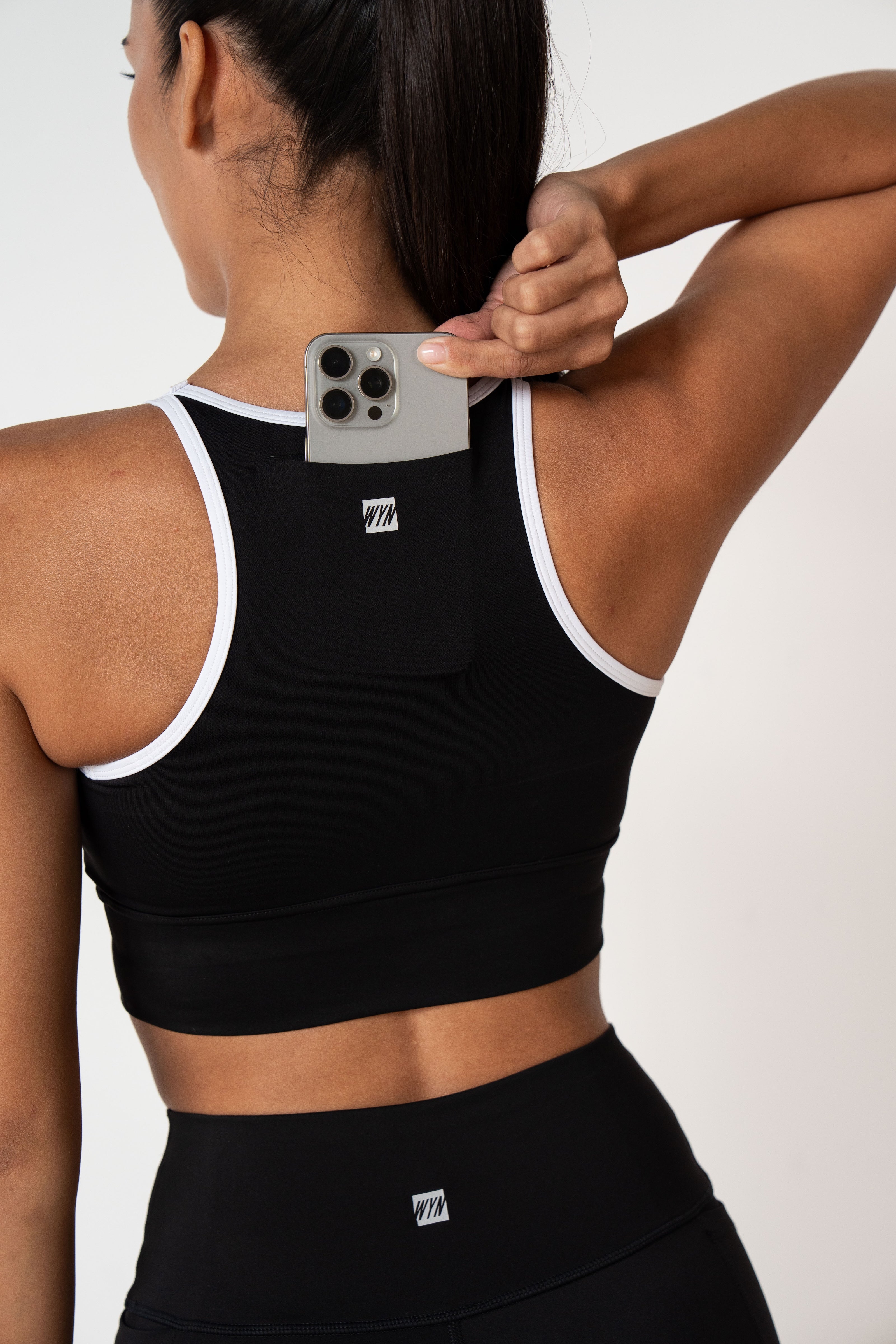 Women's On Call Crop - Black