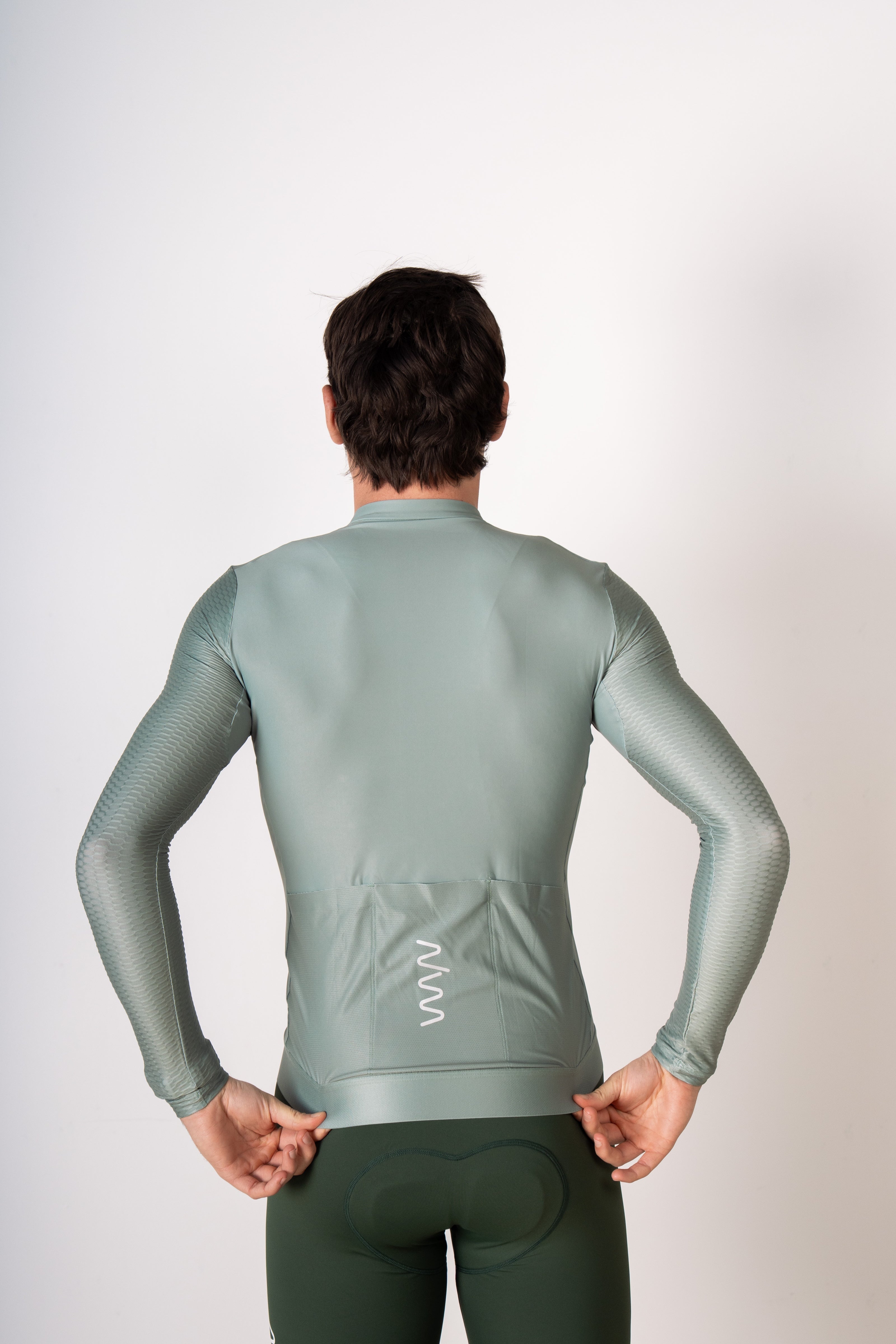 Men's Training Day Long Sleeve Jersey - Sage Green