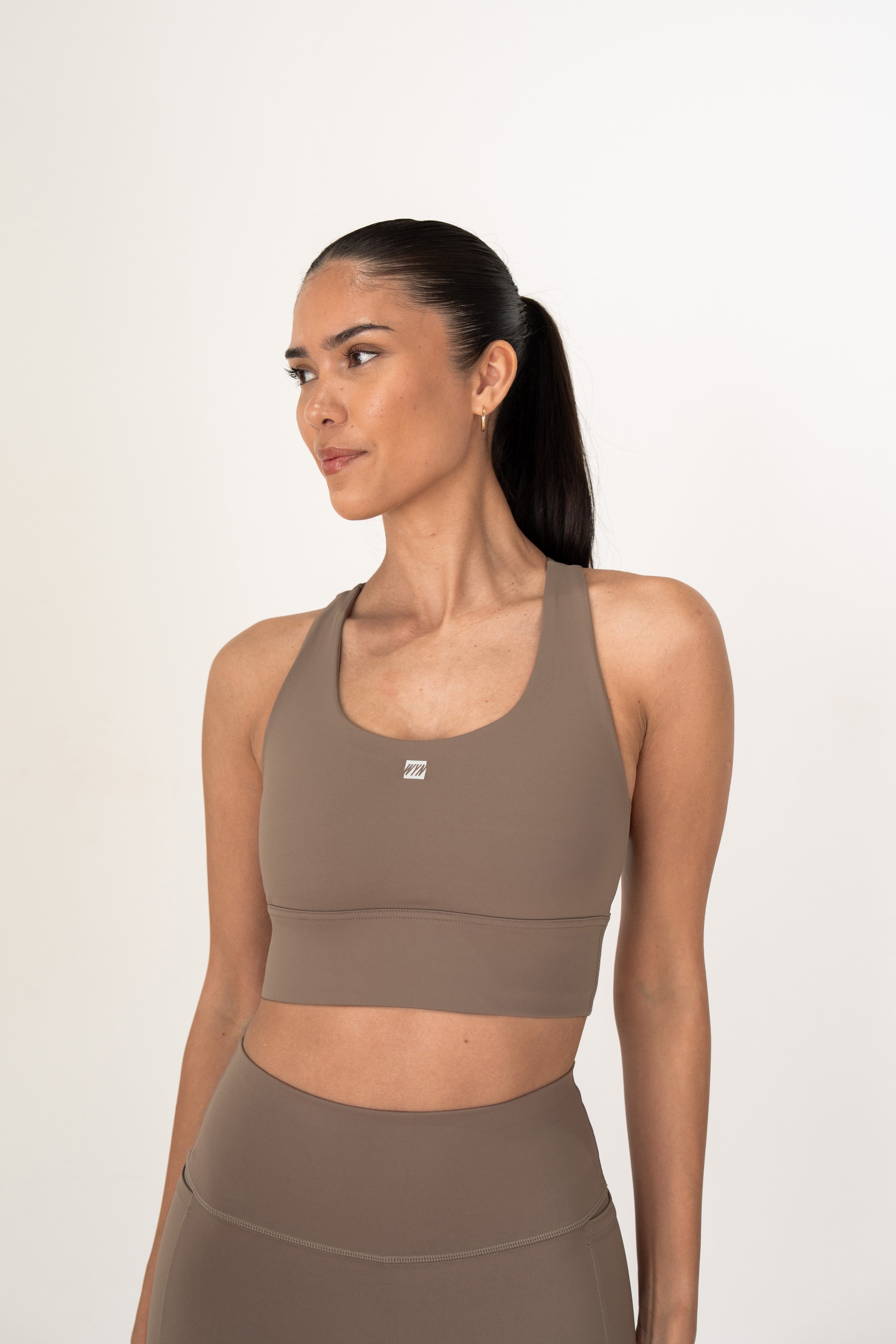 Women's All-In Crop - Truffle