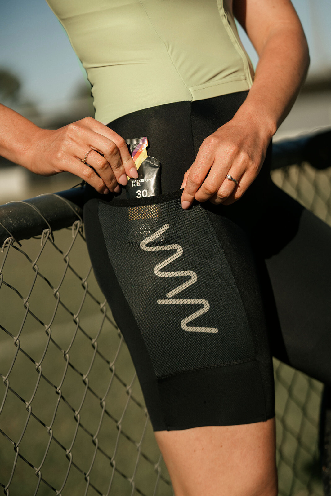 Women's Hi Velocity X Tri Suit - Khaki