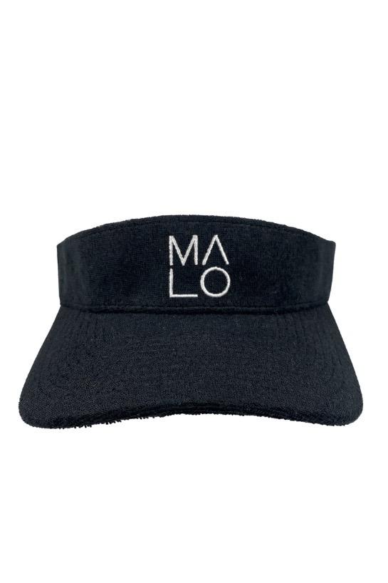 WYN by MALO terry visor - black