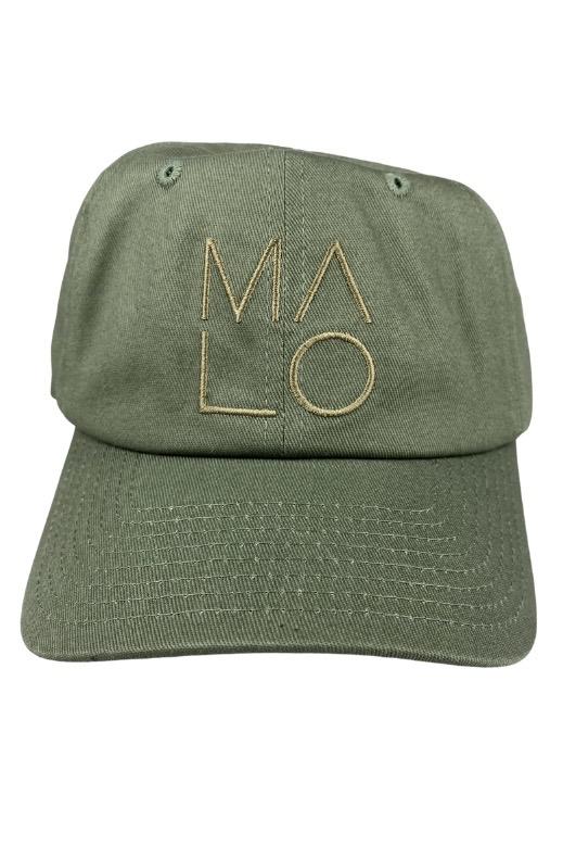 WYN by MALO dad cap - sage