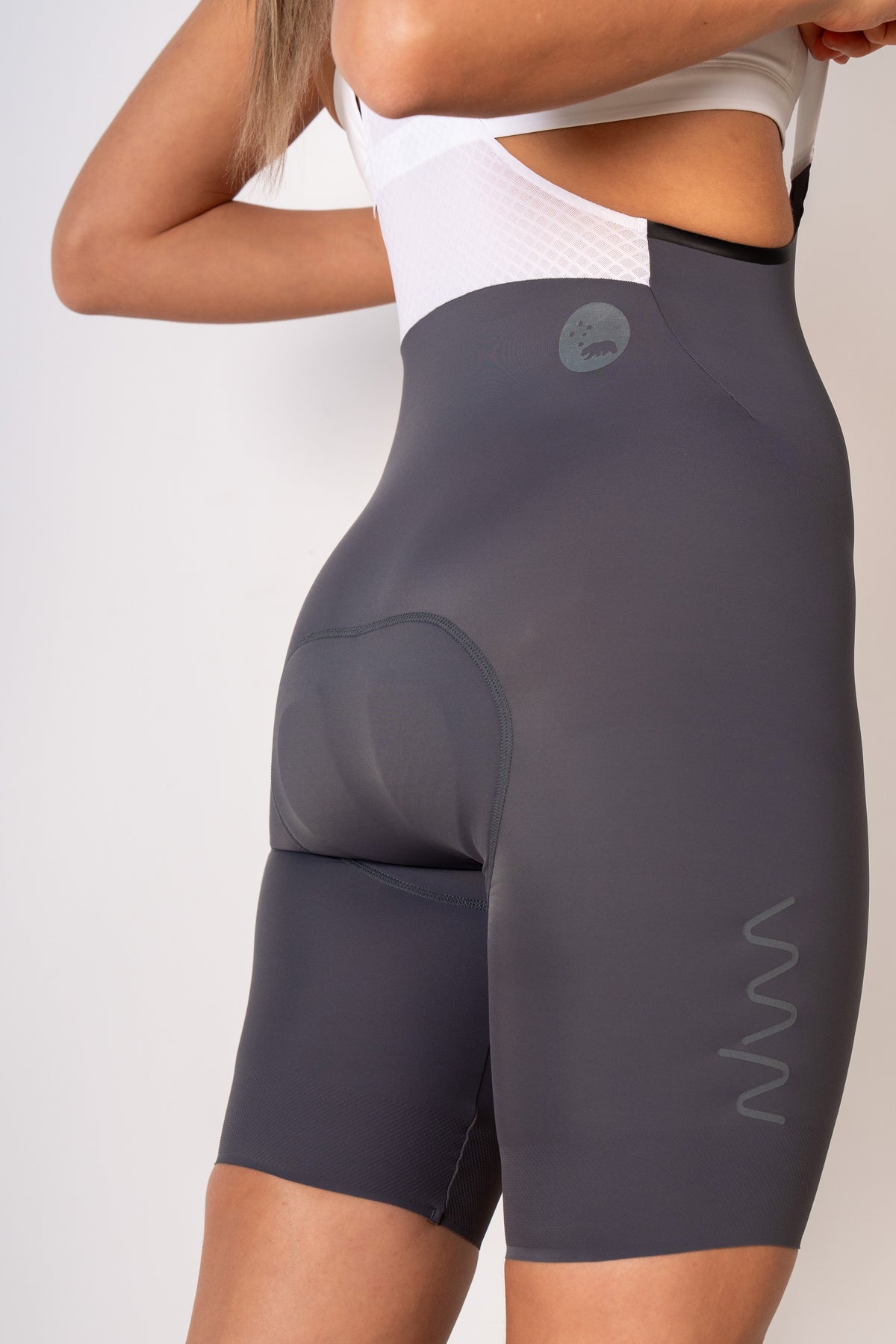 Women's Velocity 3.0 Cycling Bib Shorts - Charcoal