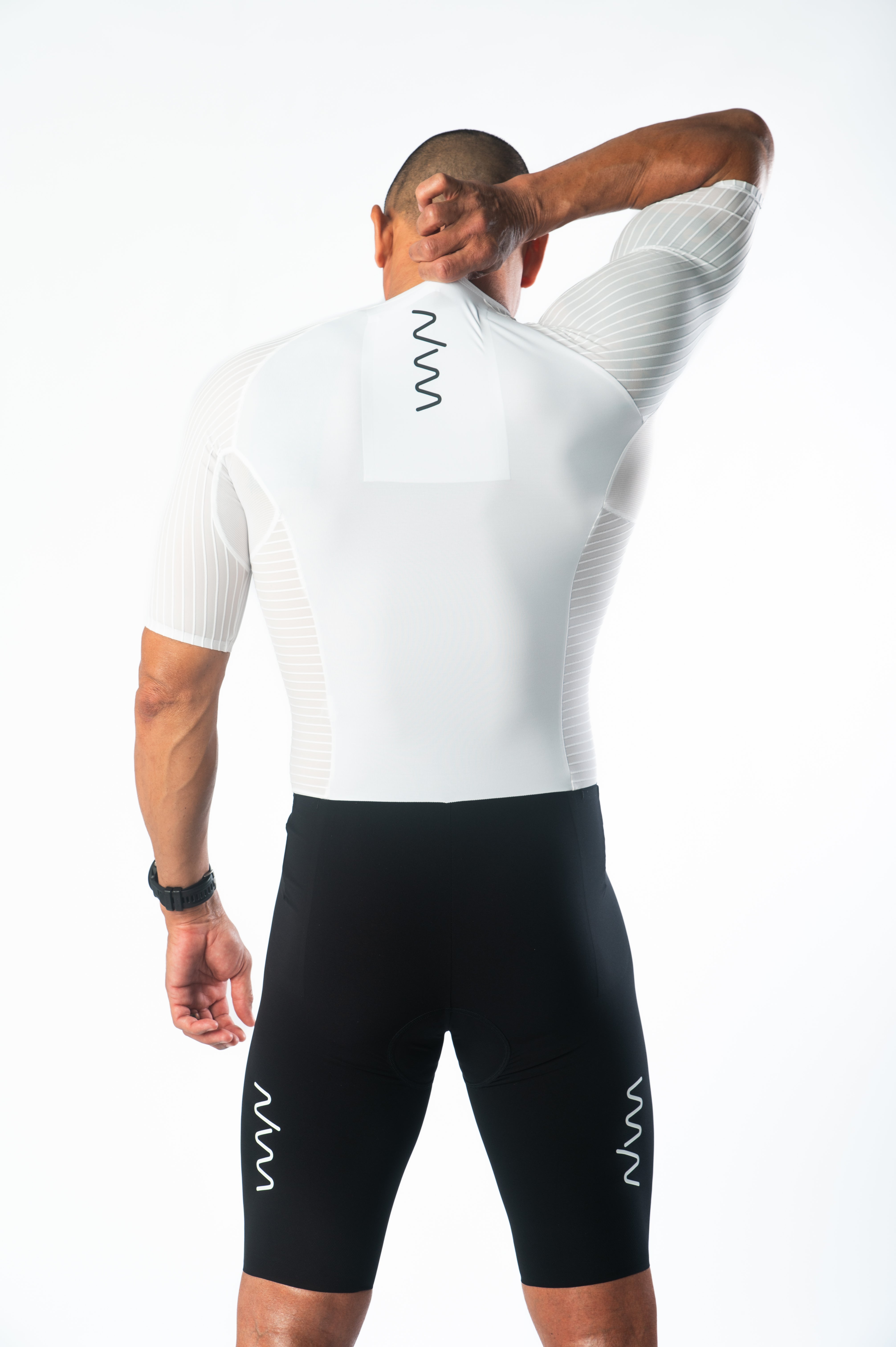 Men's CdA Aero Tri Suit - White