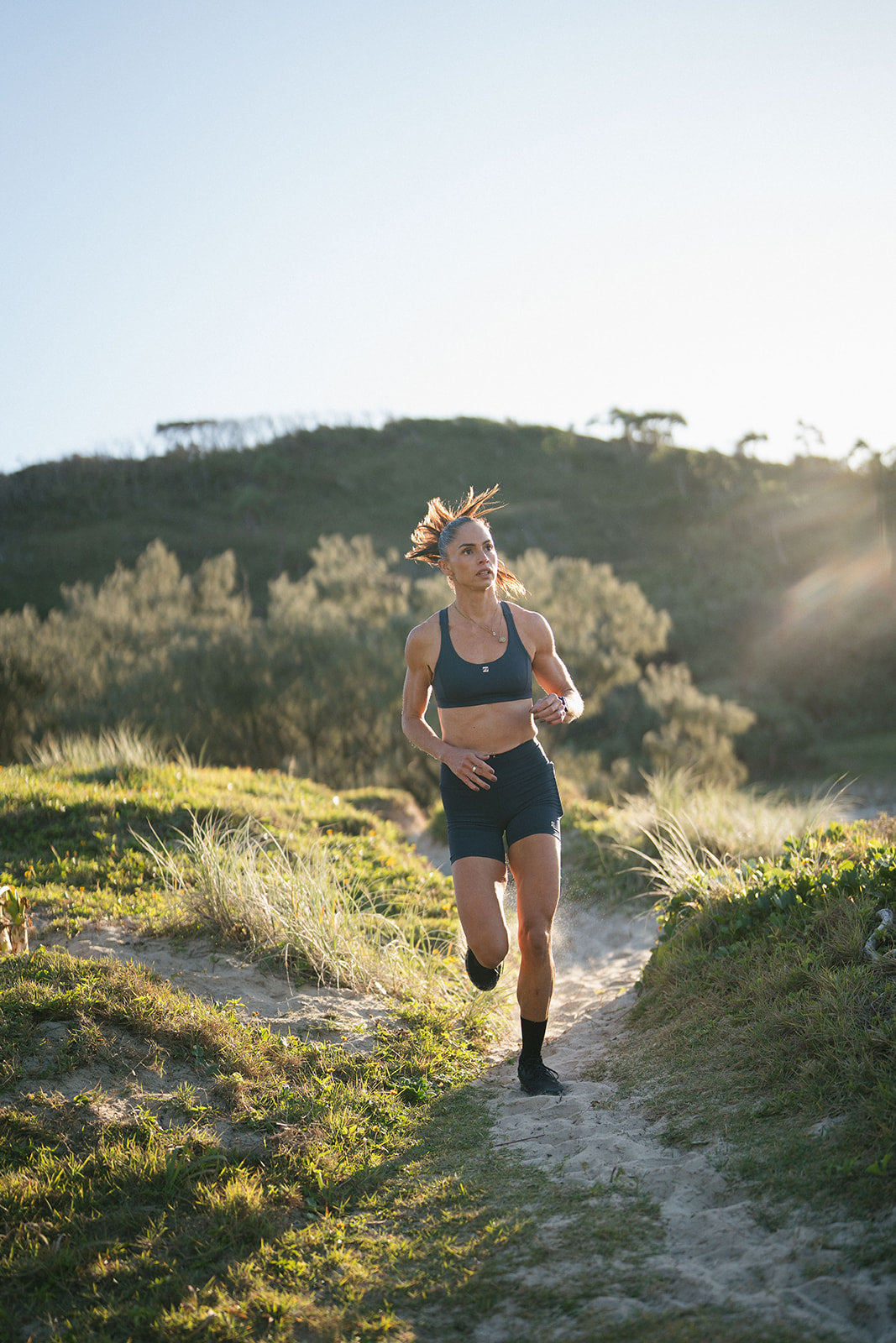 Women's Stride Shorts 4" - Navy