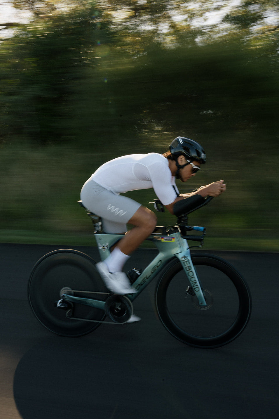 Men's LUCEO+ Aero Tri Suit - White/Platinum