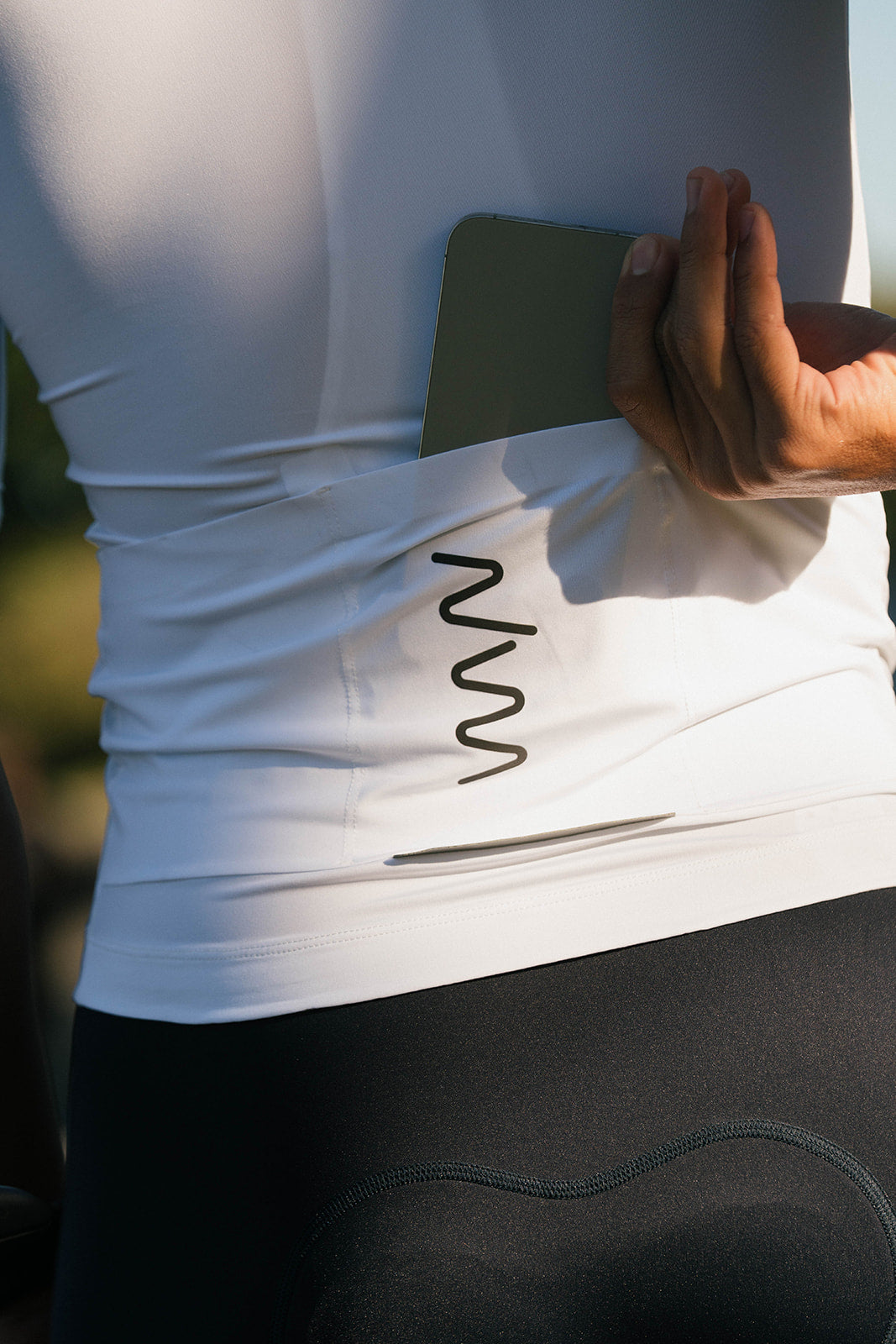 Men's LUCEO Pro Racer Cycling Jersey - White