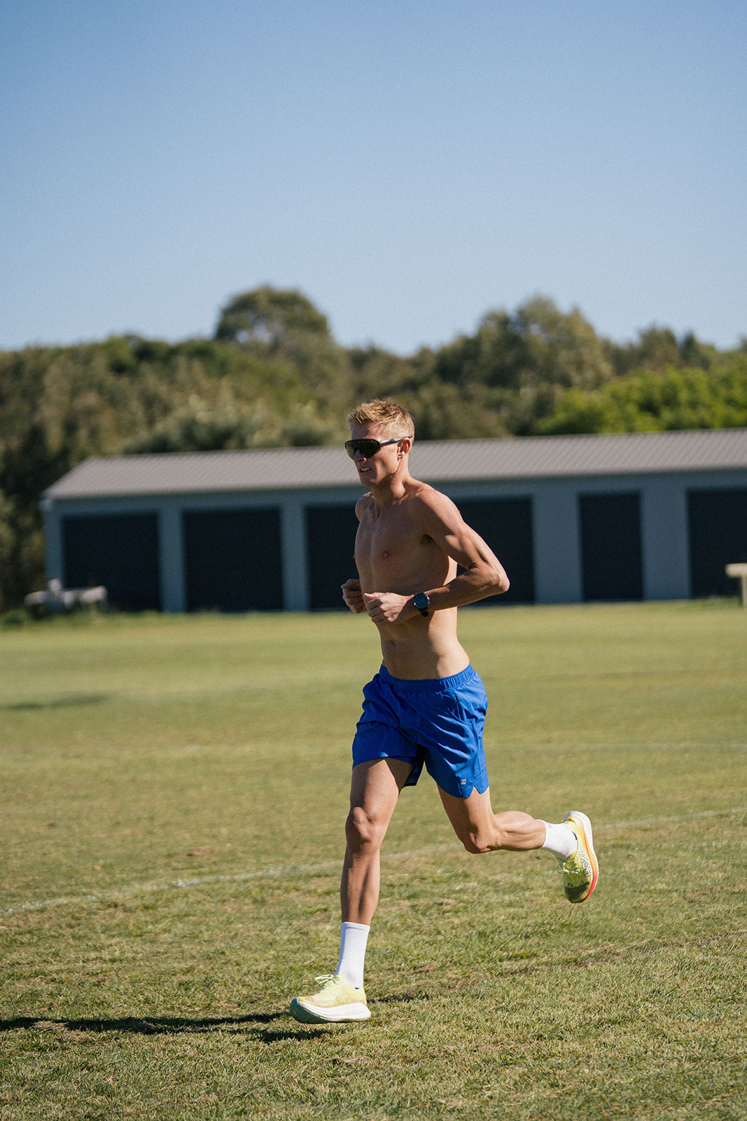 Men's Hybrid Short (6")- Ultramarine