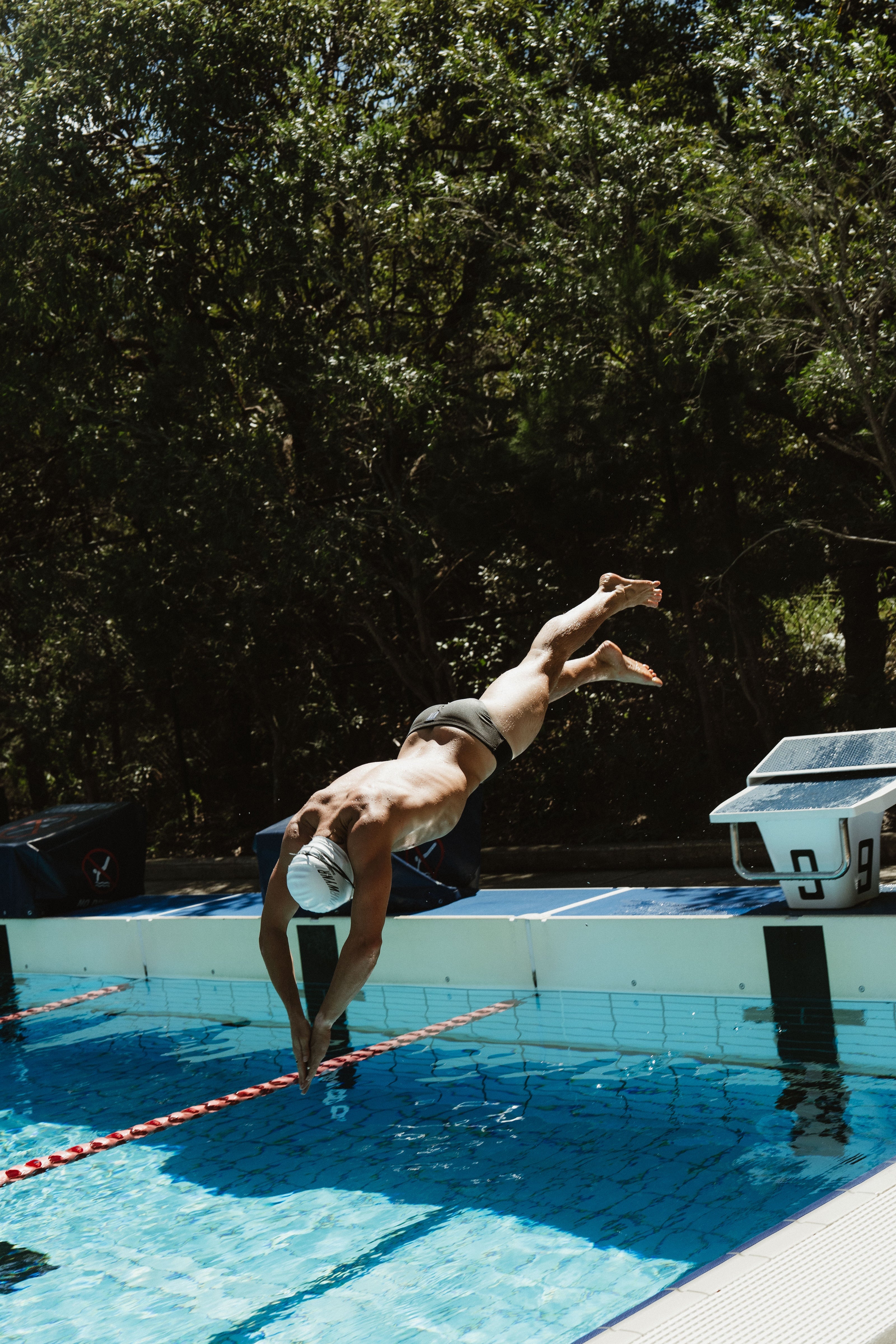 Men's Swim Performance Brief - Black